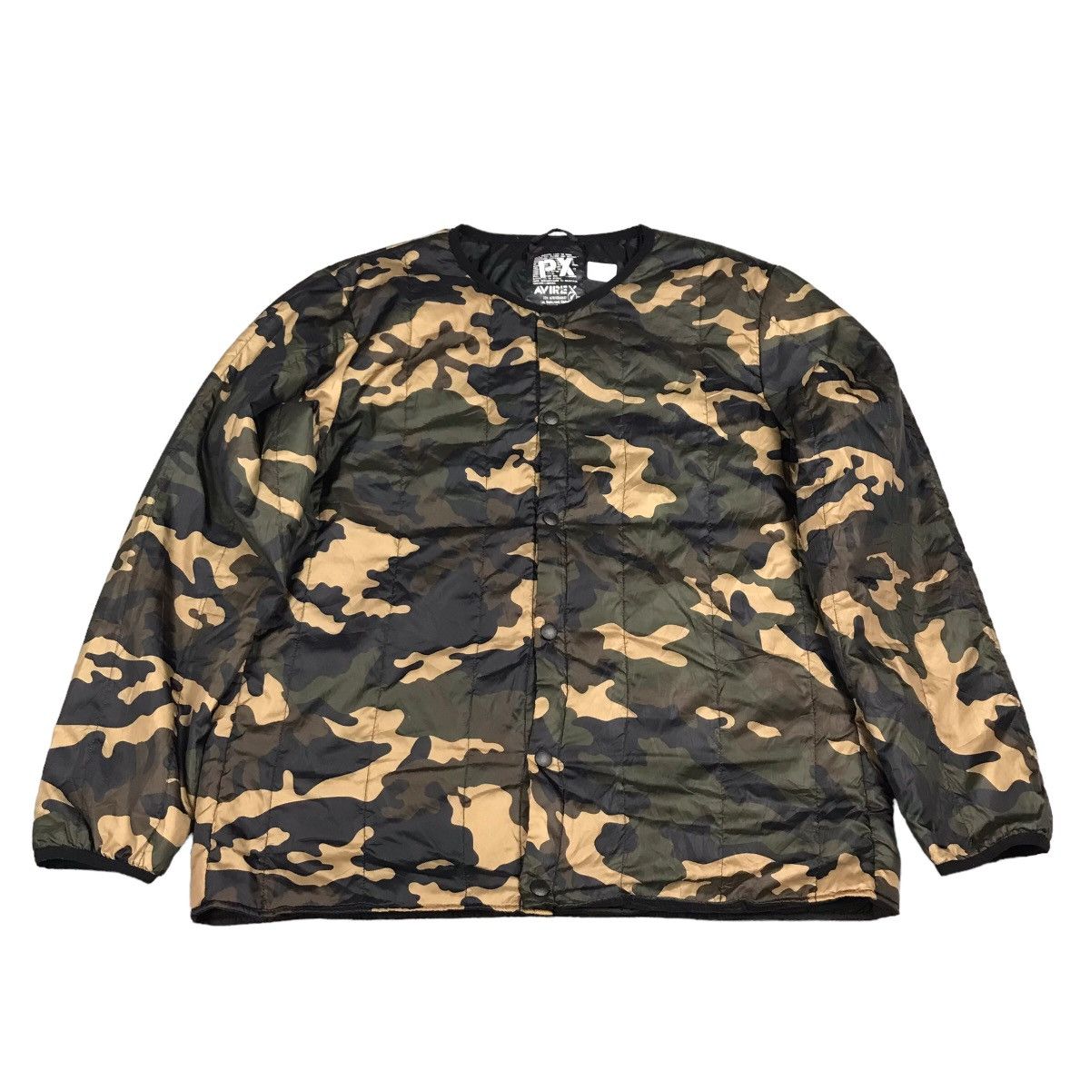Avirex AVIREX CAMO SNAP BUTTON JACKET Size US XL / EU 56 / 4 - 1 Thumbnail