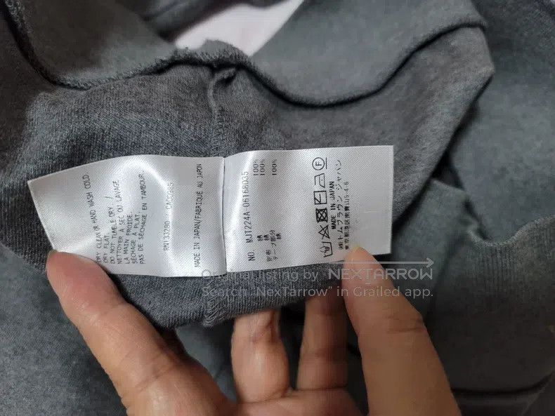 Thom Browne Thom Browne Gray Hooded Sweatshirt Size US L / EU 52-54 / 3 - 6 Thumbnail