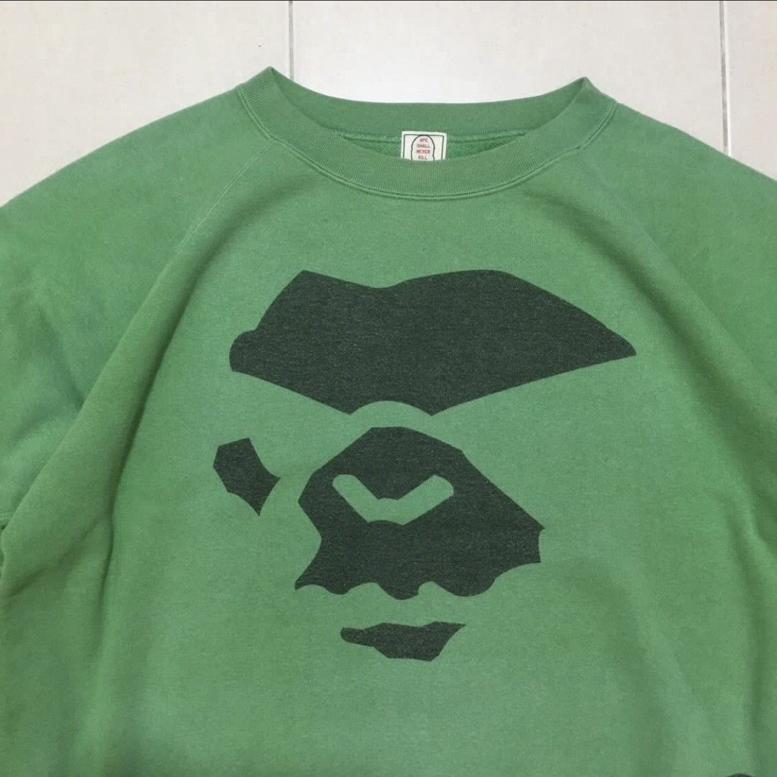 Bape Mad Face Crewneck Size US M / EU 48-50 / 2 - 3 Thumbnail