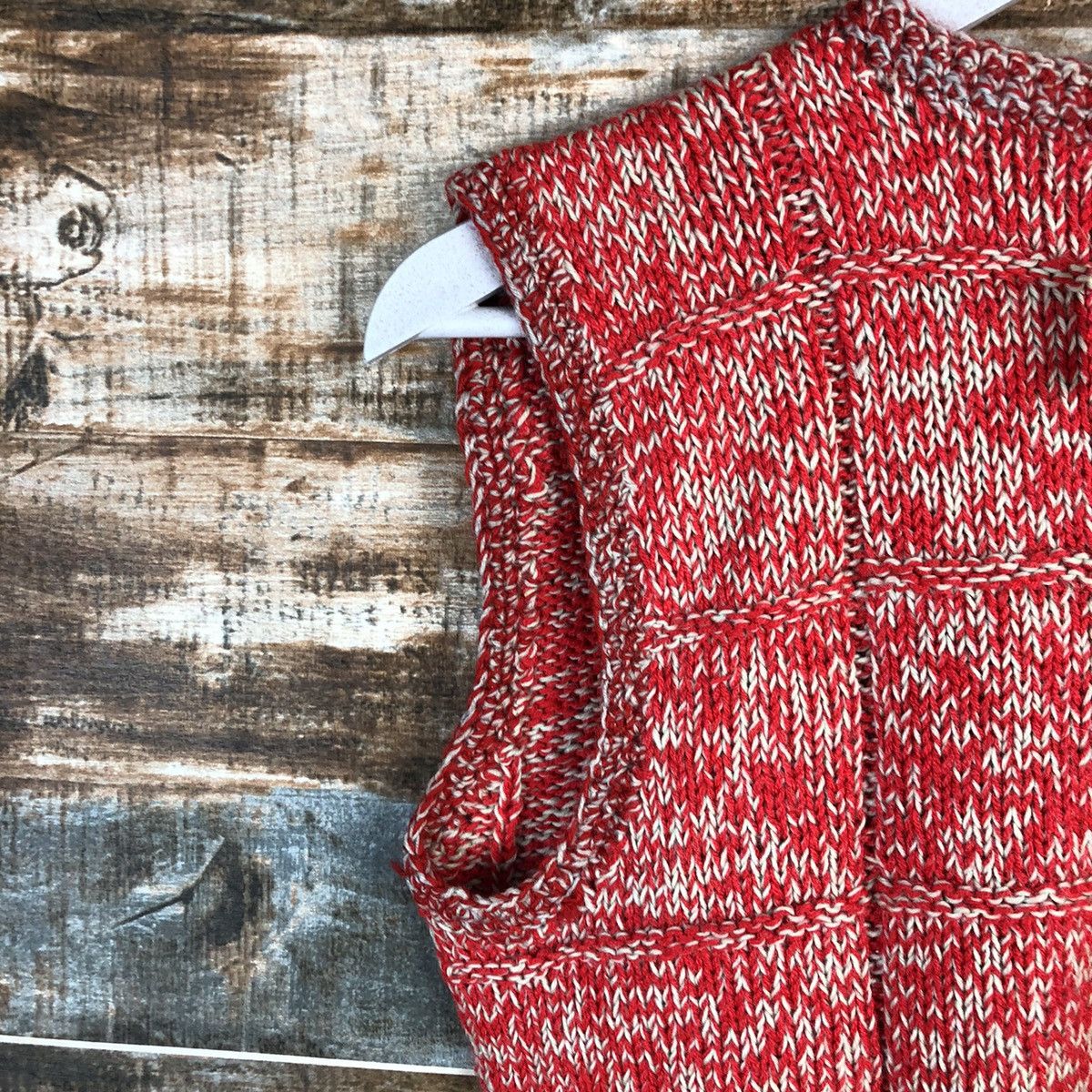 Japanese Brand Japanese Brand Red Vest #A1551 Size XS / US 0-2 / IT 36-38 - 9 Thumbnail