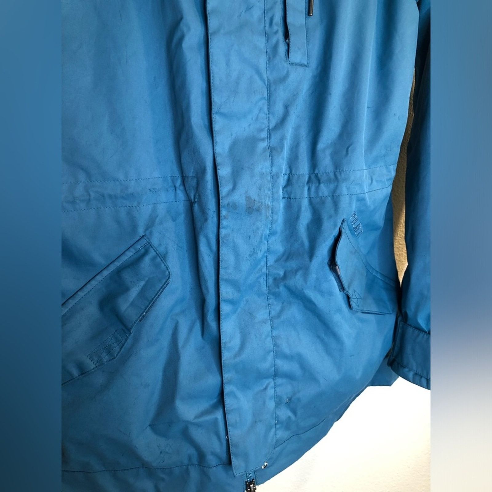 Burton Burton Womens The White Collection-DryRide Blue Jacket-Large Size L / US 10 / IT 46 - 3 Thumbnail