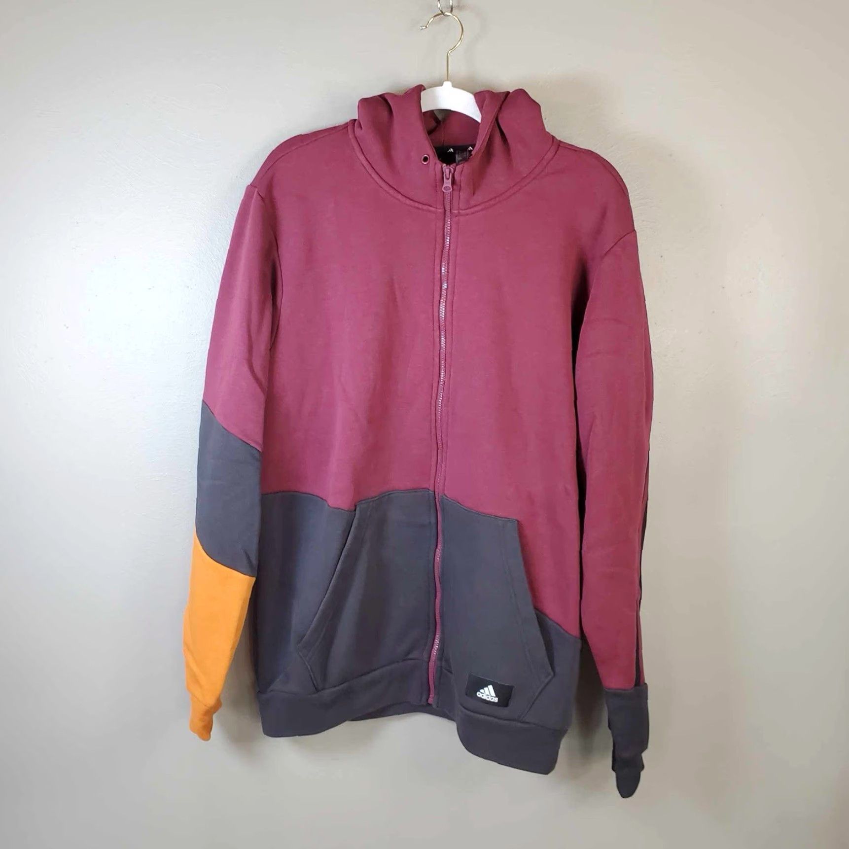 Adidas Adidas Hoodie Full Zip Colorblock Adult XL Hip Hop Mens Size US XL / EU 56 / 4 - 6 Thumbnail