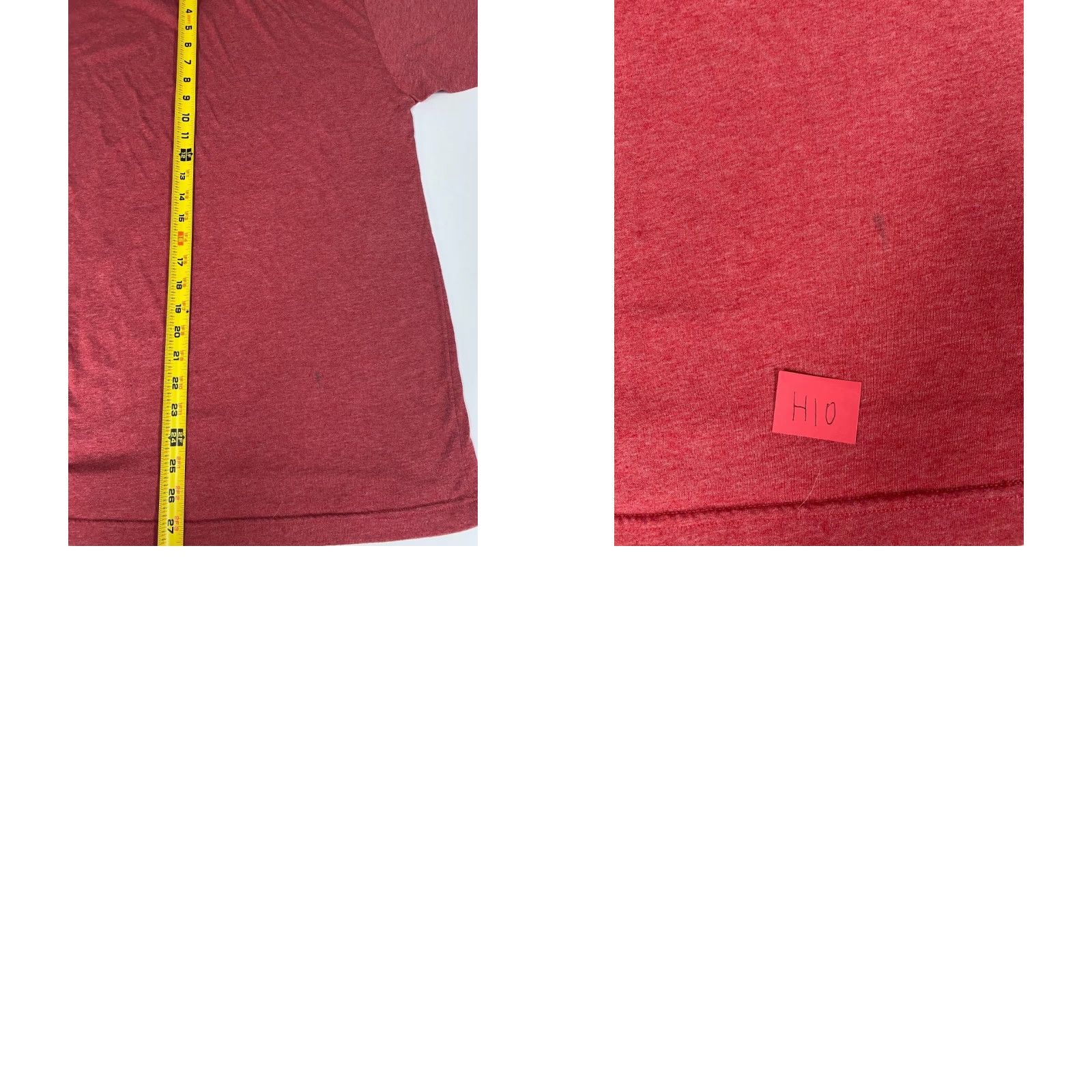 Tultex Dogs Mens T-Shirt L Red Tultex Hanes Beefy-T Chipotle Logo Cotton Size US L / EU 52-54 / 3 - 8 Thumbnail