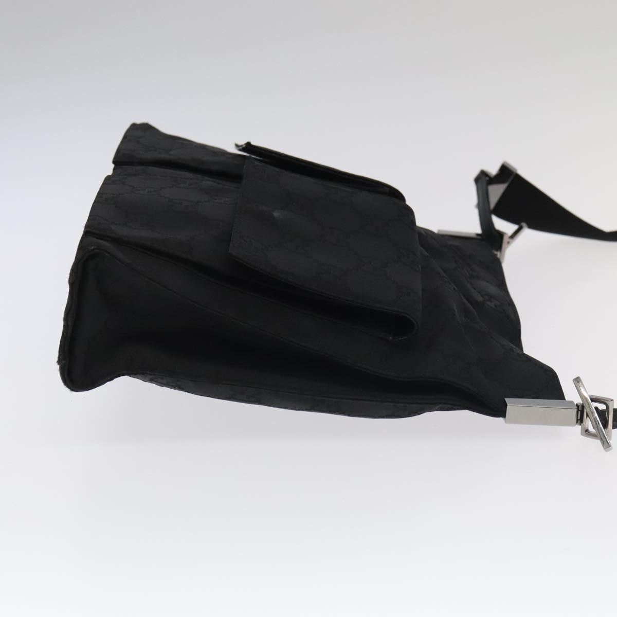 Gucci GUCCI GG Canvas Shoulder Bag Black 001 001 Size ONE SIZE - 3 Thumbnail