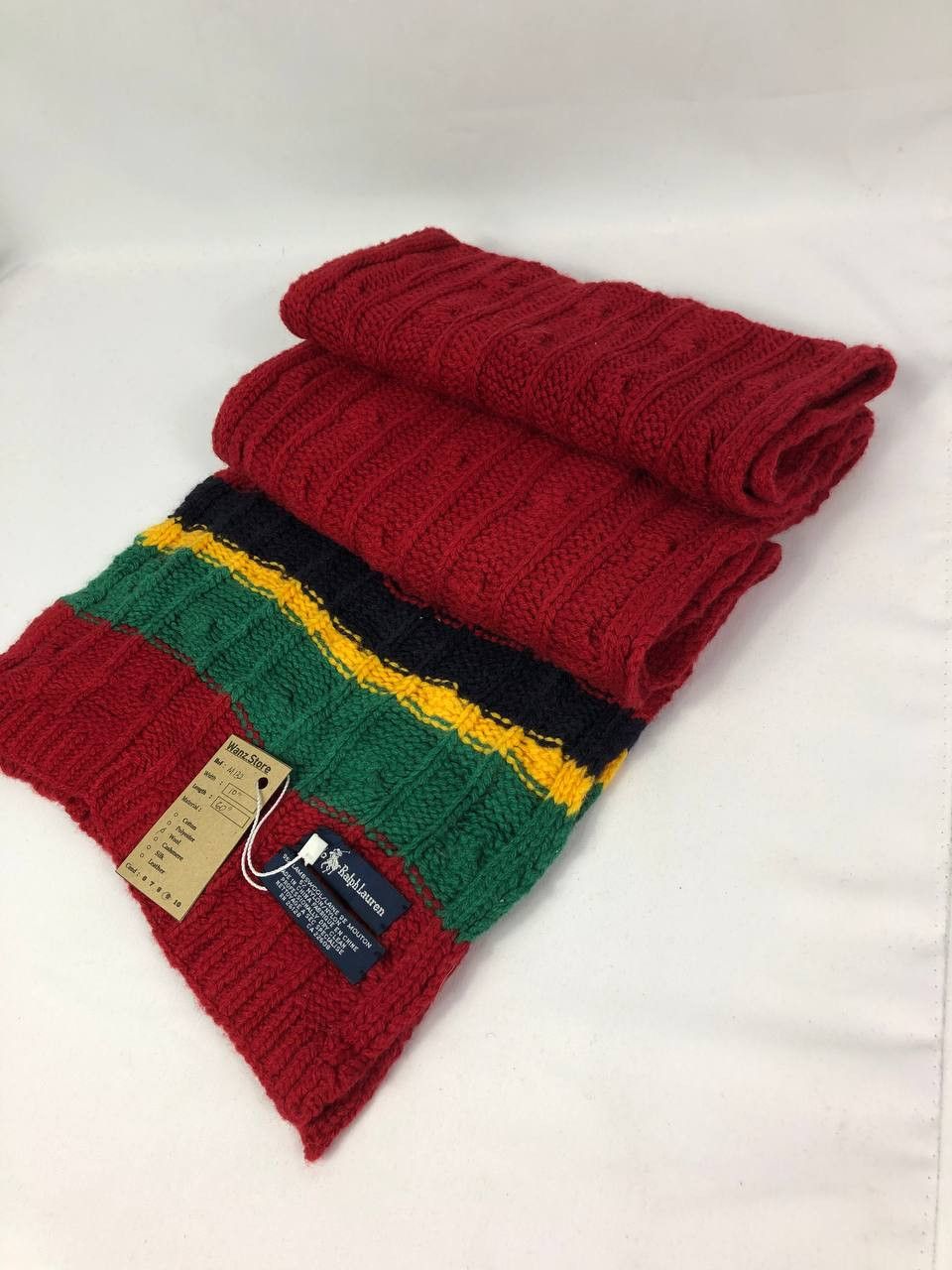Polo Ralph Lauren Polo Ralph Lauren Scarf Muffler Neckwear M132 Size ONE SIZE - 4 Thumbnail