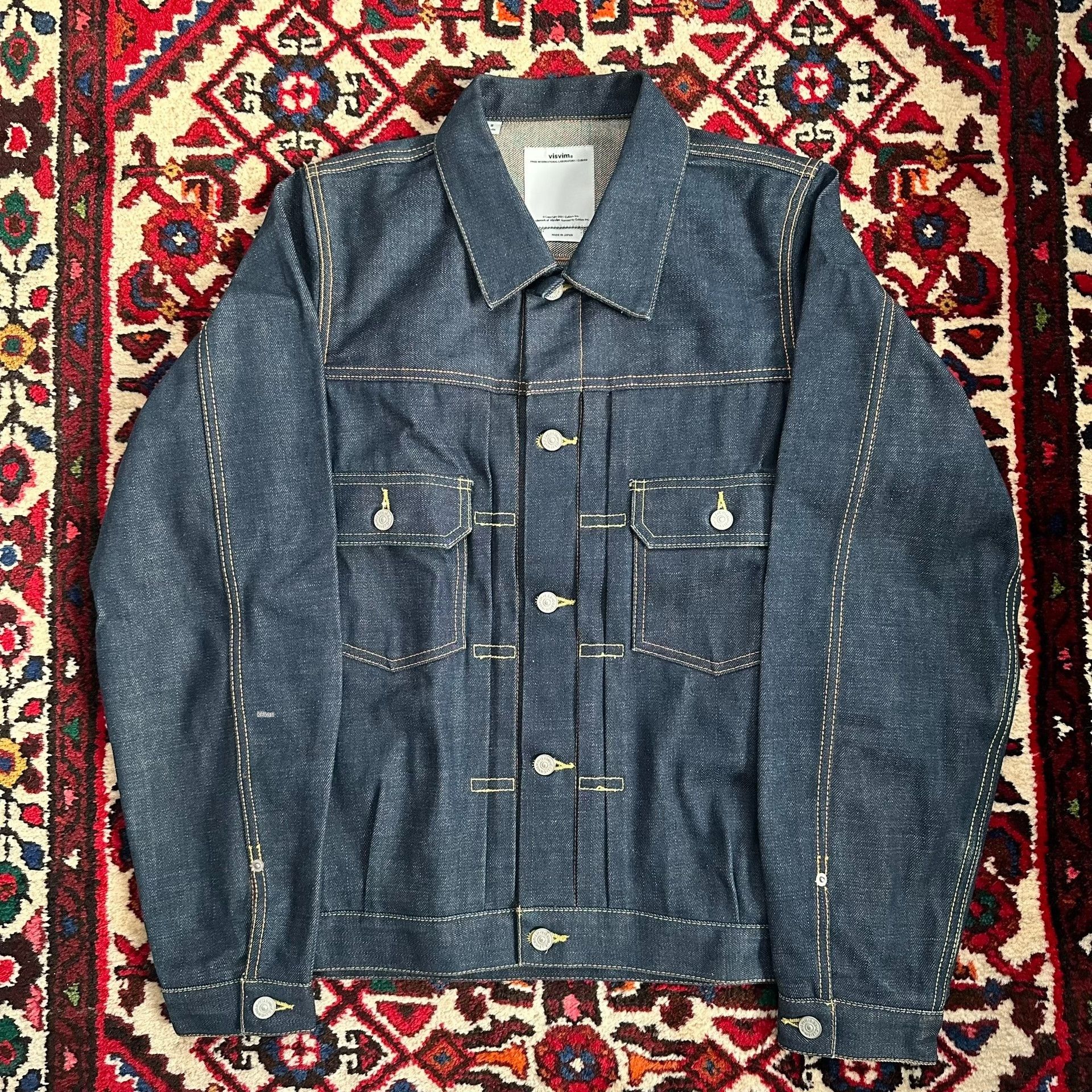Visvim visvim 17AW 101 JUMBO JKT Denim Jacket Size US M / EU 48-50 / 2 - 1 Thumbnail