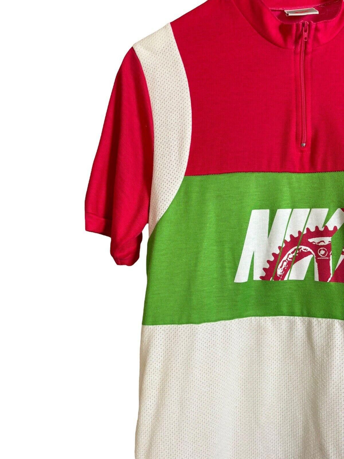 Nike × Vintage Vintage 90s Nike Cycle Jersey Bib Size Small Grey Tag Size ONE SIZE - 6 Thumbnail