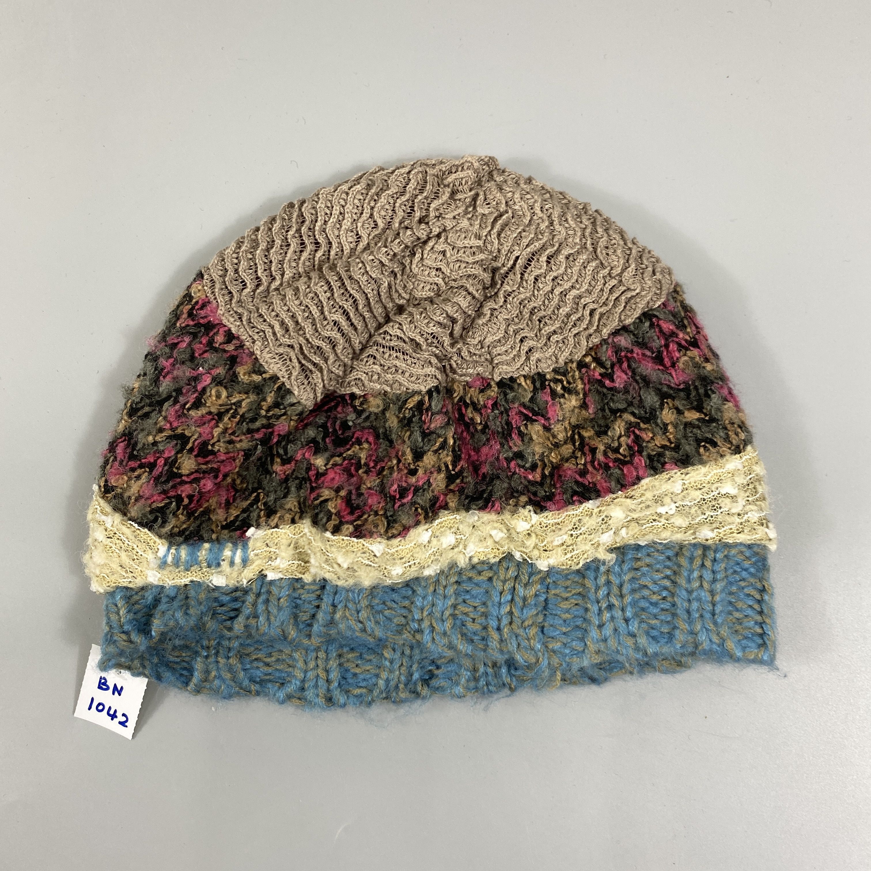 Japanese Brand Grace Hats Multicolor Beanie Hats -1042 Size ONE SIZE - 7 Thumbnail