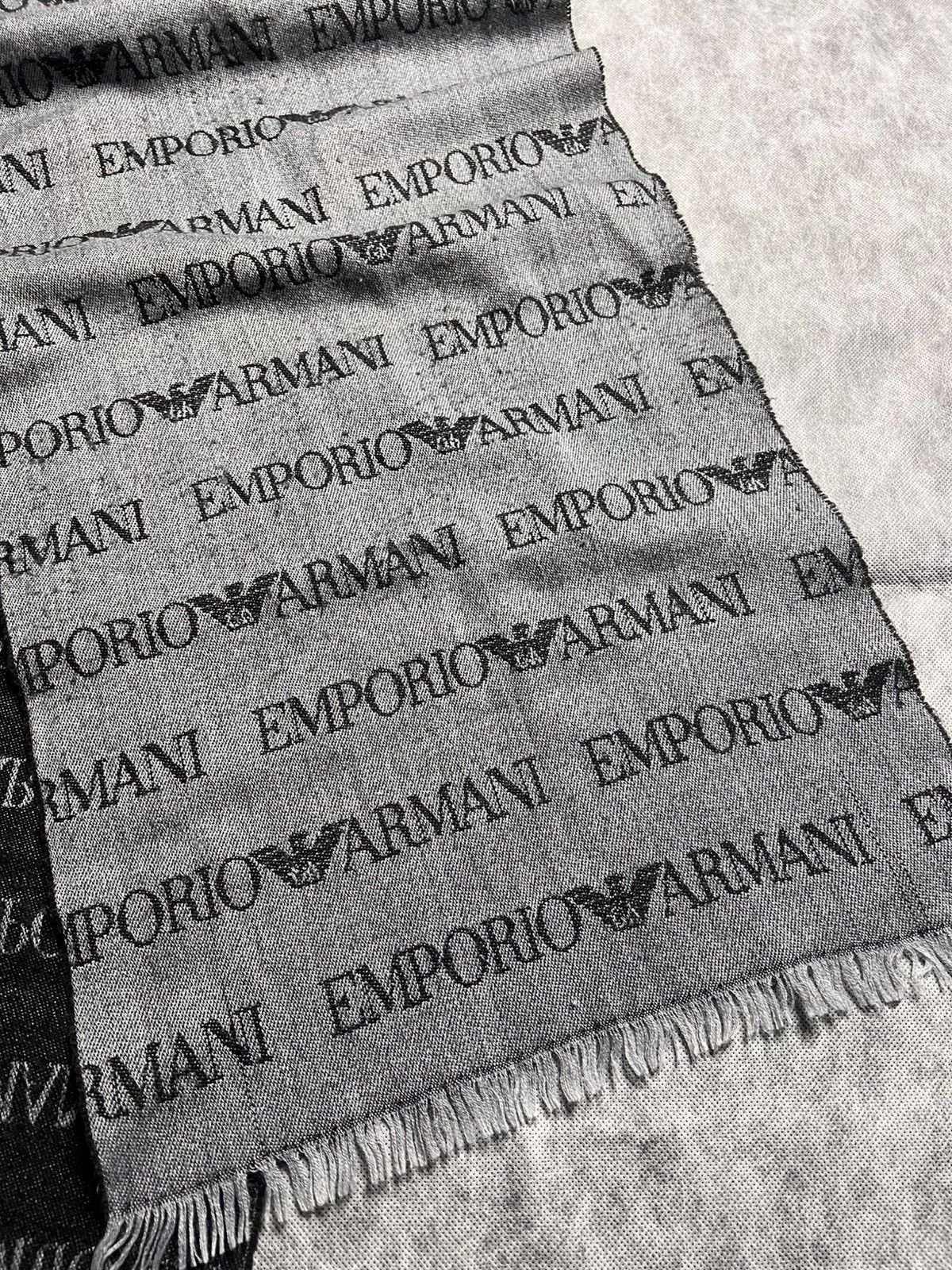 Emporio Armani Emporio Armani Monogram Scarf Size ONE SIZE - 2 Thumbnail