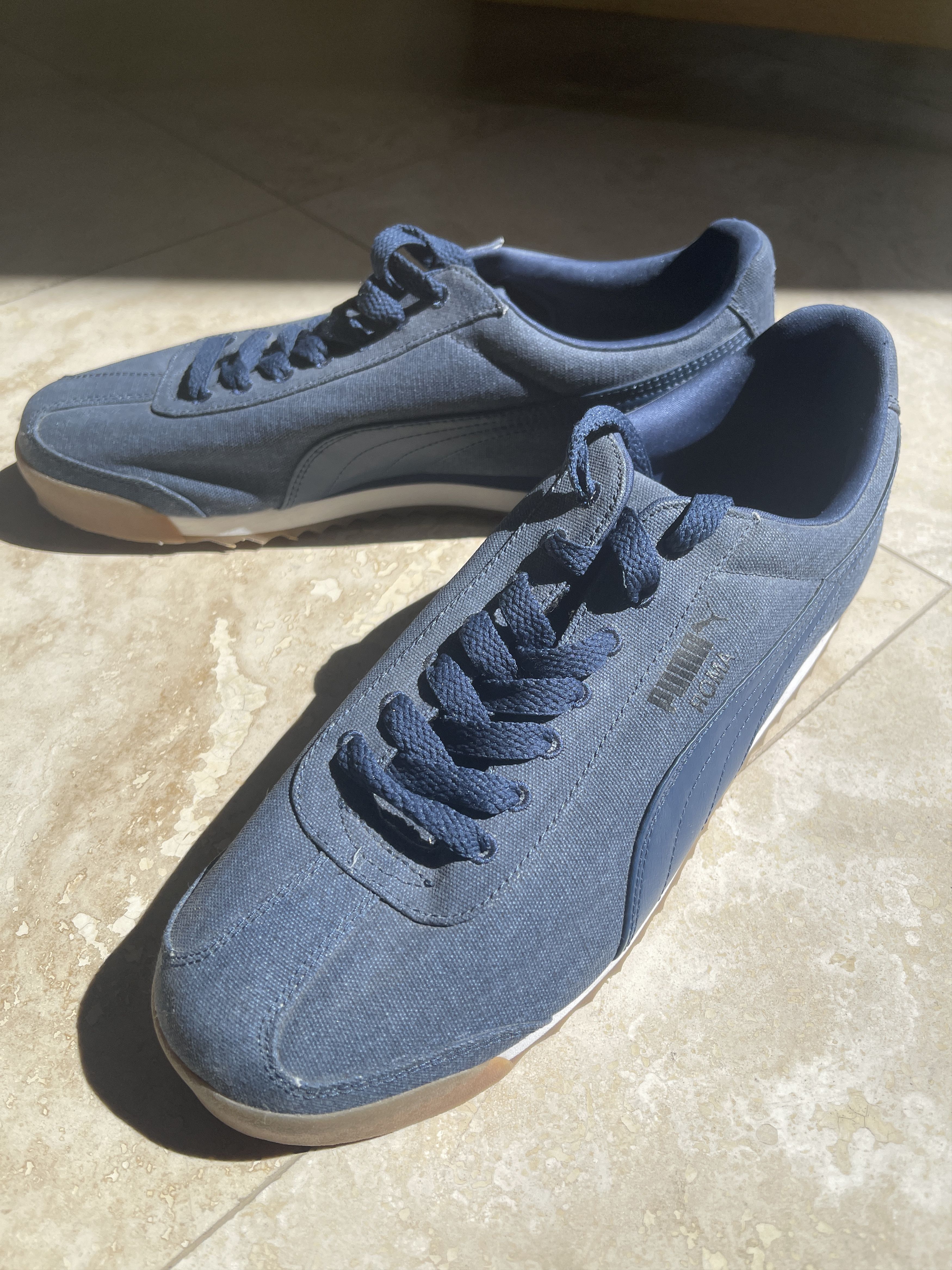 Puma Puma Roma Dark Denim Mens Sneakers - US Size 11 Size US 11 / EU 44 - 5 Thumbnail