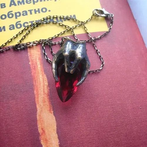 Handmade × Jewelry × Vintage Both Hands Necklace Size ONE SIZE - 2 Thumbnail