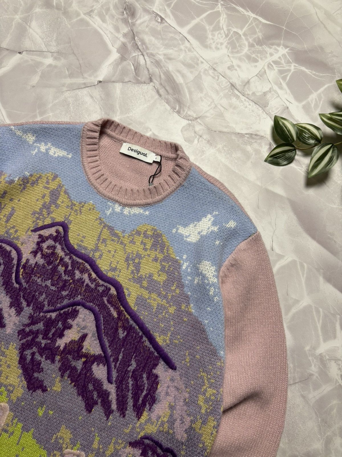 Desigual Desigual M. Christian Lacroix Landscape Pullover Womens S Size S / US 4 / IT 40 - 3 Thumbnail
