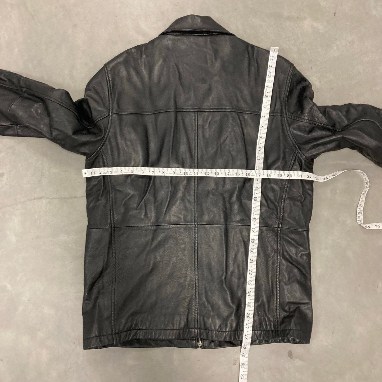Vintage vintage jcc leather Jacket Size US XL / EU 56 / 4 - 4 Thumbnail