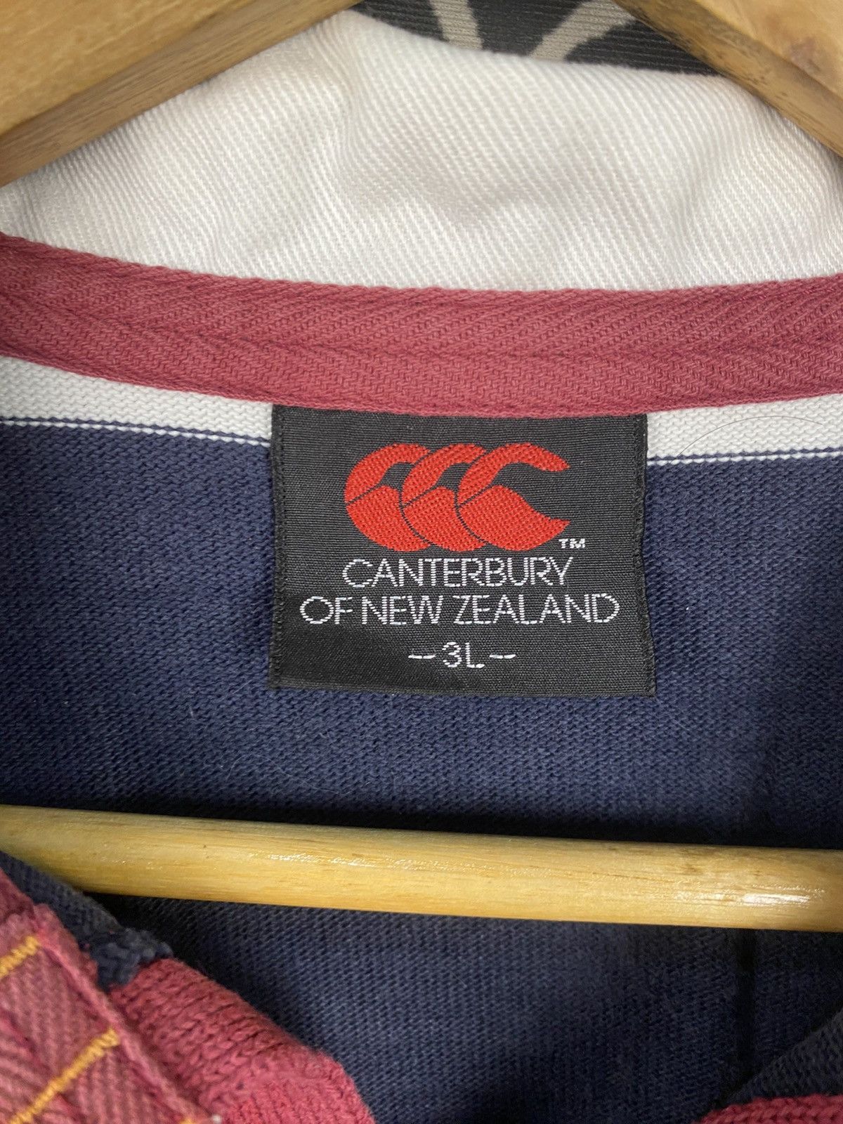 Canterbury of New Zealand Vintage Canterbury of New Zealand L/S rugby polo shirt Size US L / EU 52-54 / 3 - 4 Thumbnail