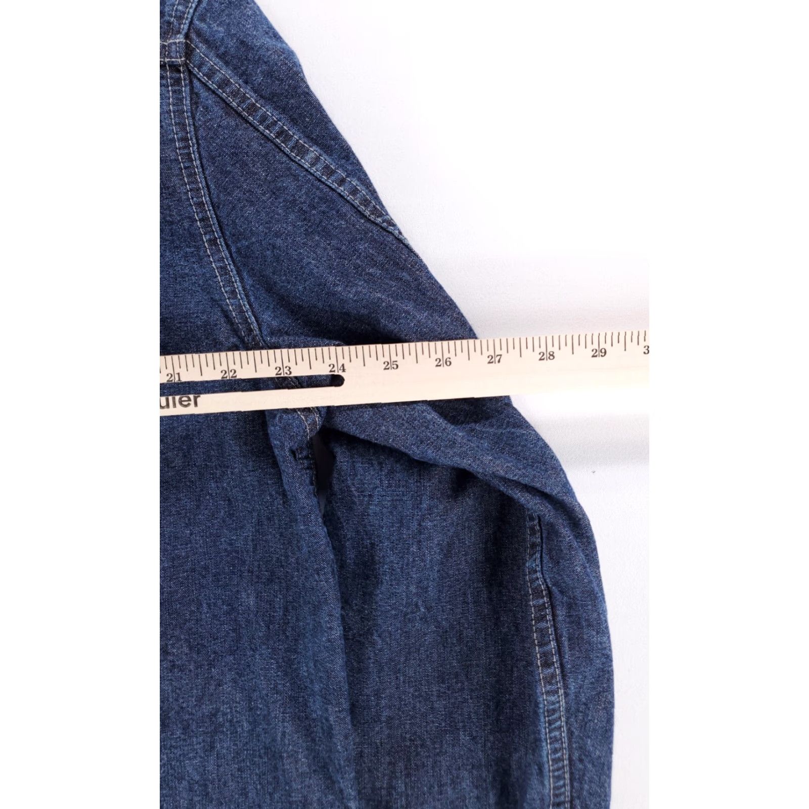 Levi's VINTAGE Levi's Silvertab VTG 90s Denim Full Zip Jacket Long Sleeve Mens L Blue Denim Full Zip Jacket Mens L Size US L / EU 52-54 / 3 - 8 Thumbnail