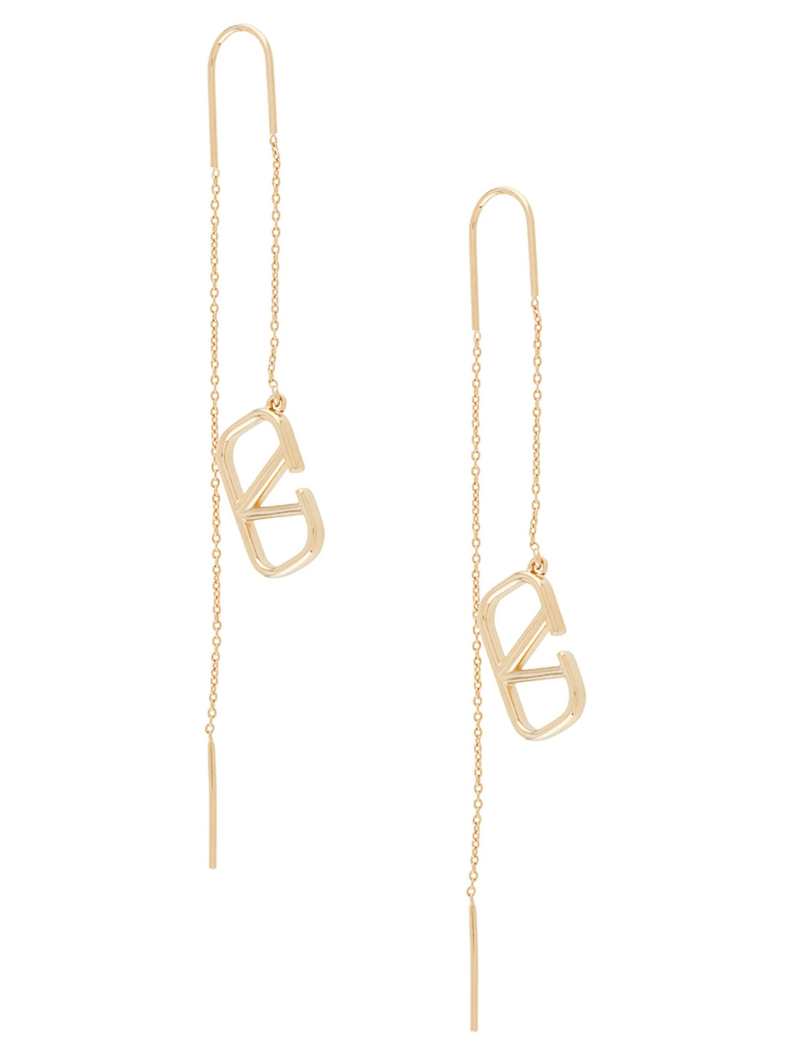 Valentino Valentino Garavani Vlogo Signature Earrings Size ONE SIZE - 1 Thumbnail