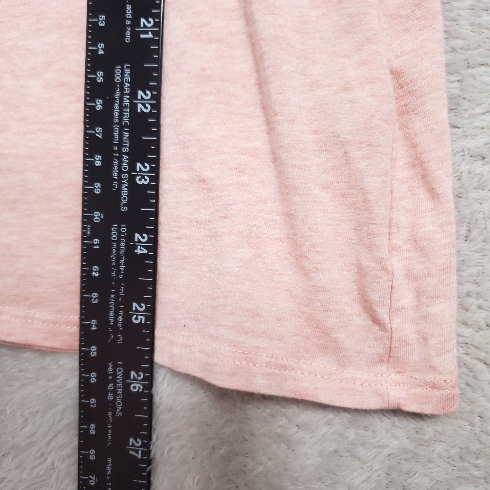 Vintage Garnet Hill Top Women XL Pink Soft Organic Pima Cotton Blend 3/4 Sleeve Capsule Shirt Womens Size XL / US 12-14 / IT 48-50 - 6 Thumbnail