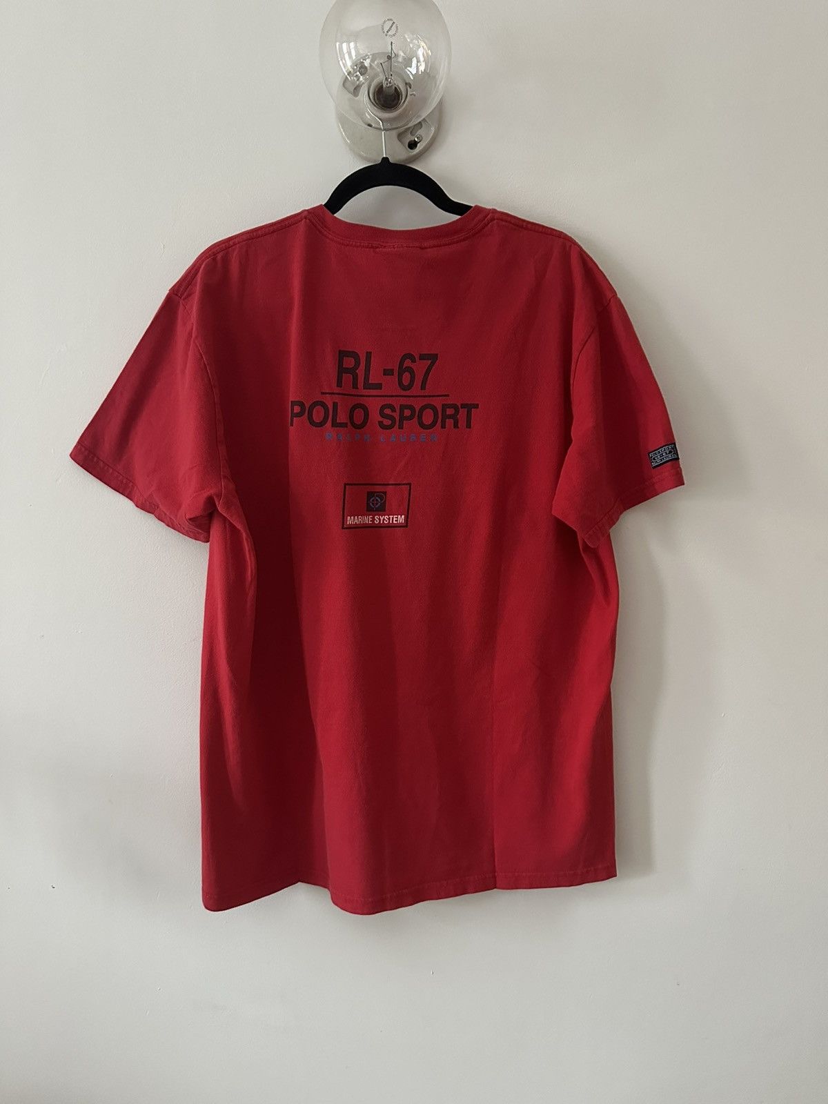 Polo Ralph Lauren Polo Sport Marine System T-Shirt - Red Size US L / EU 52-54 / 3 - 2 Thumbnail