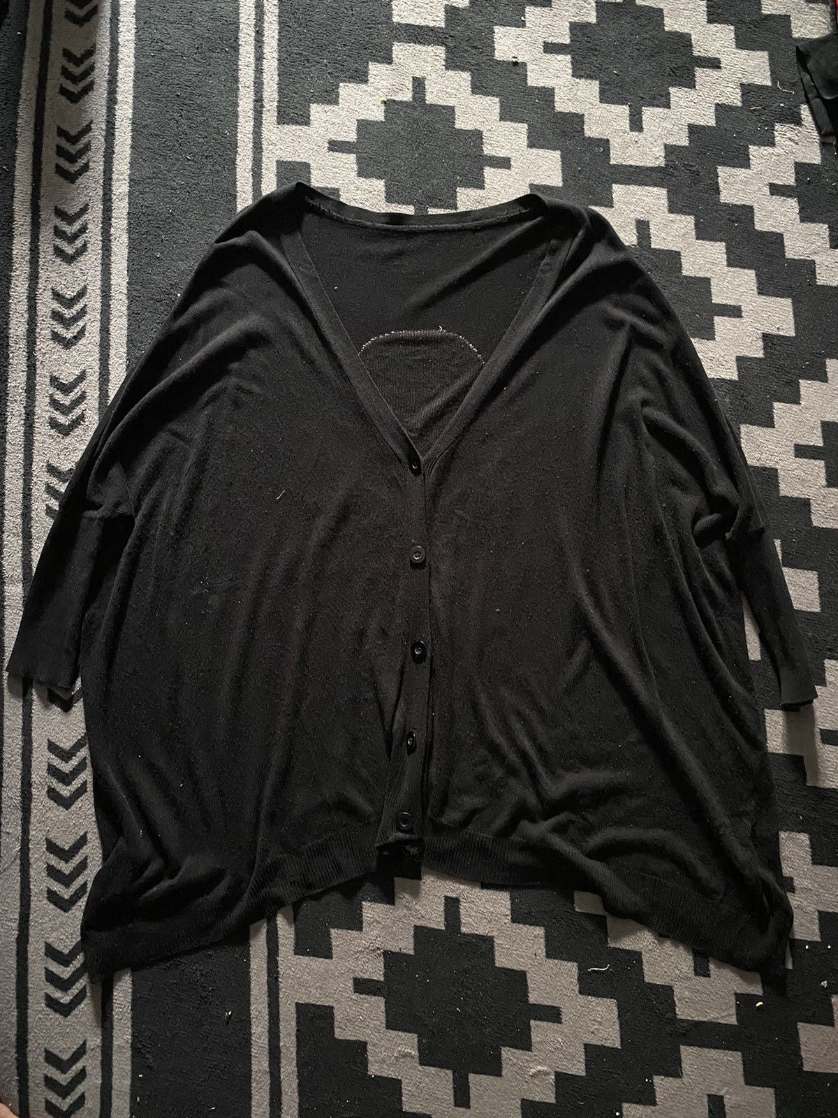 Seditionaries Japanese skull balloon knit cardigan Size US XL / EU 56 / 4 - 4 Thumbnail