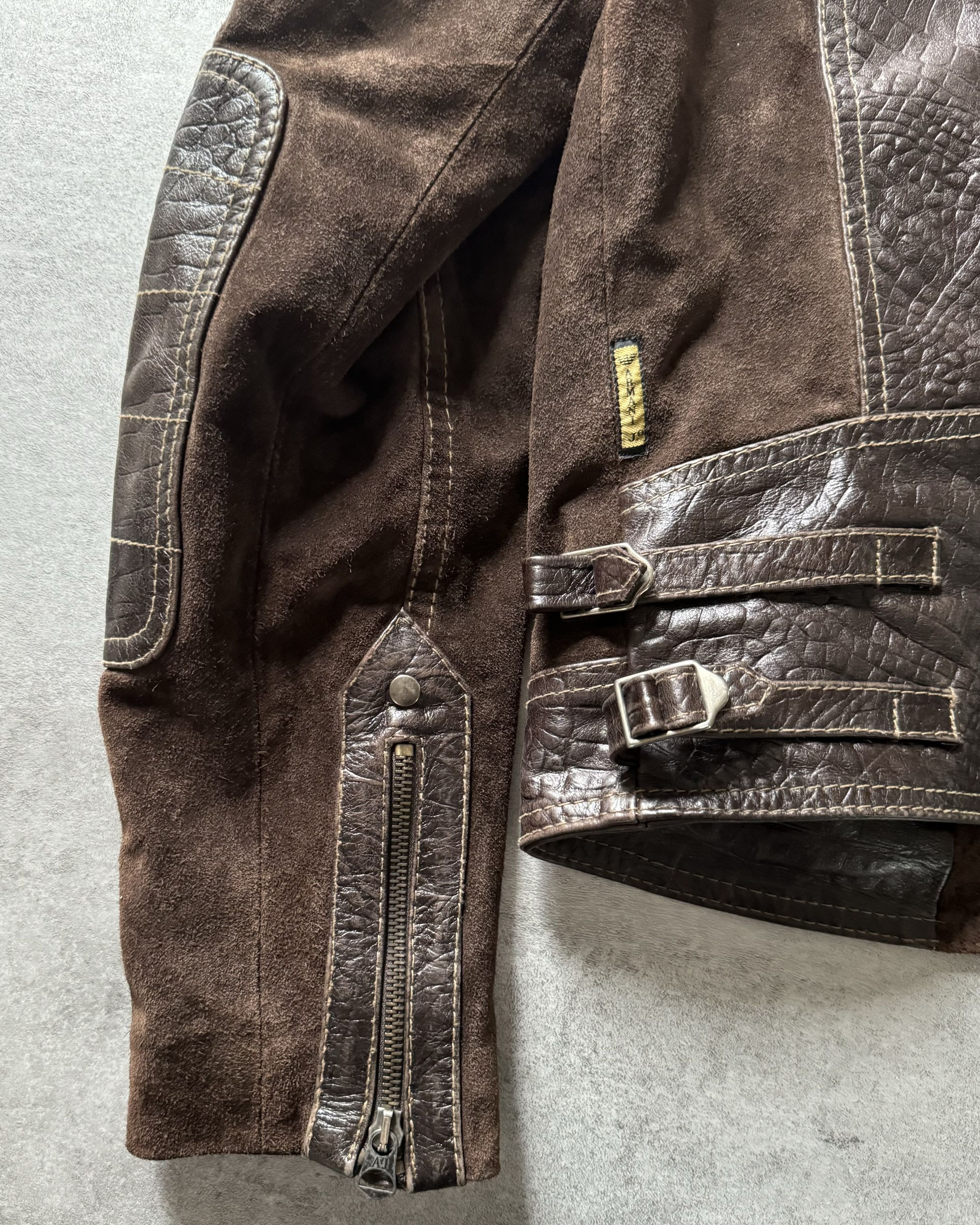 Archival Clothing × Armani FW1998 Armani Dragon Hide Leather Skin 