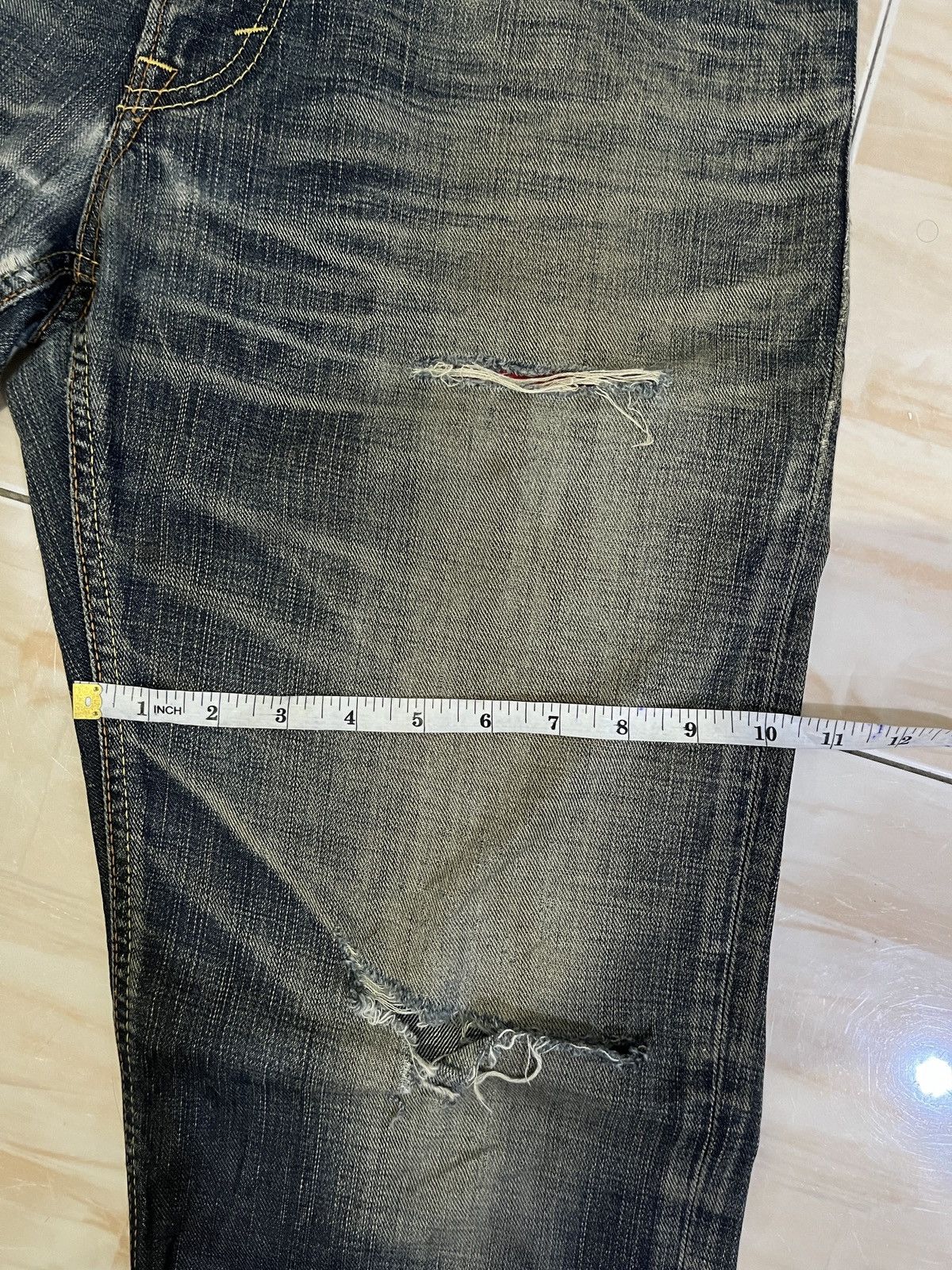 Edwin Vintage Japan Edwin Distressed jeans Size US 34 / EU 50 - 15 Thumbnail