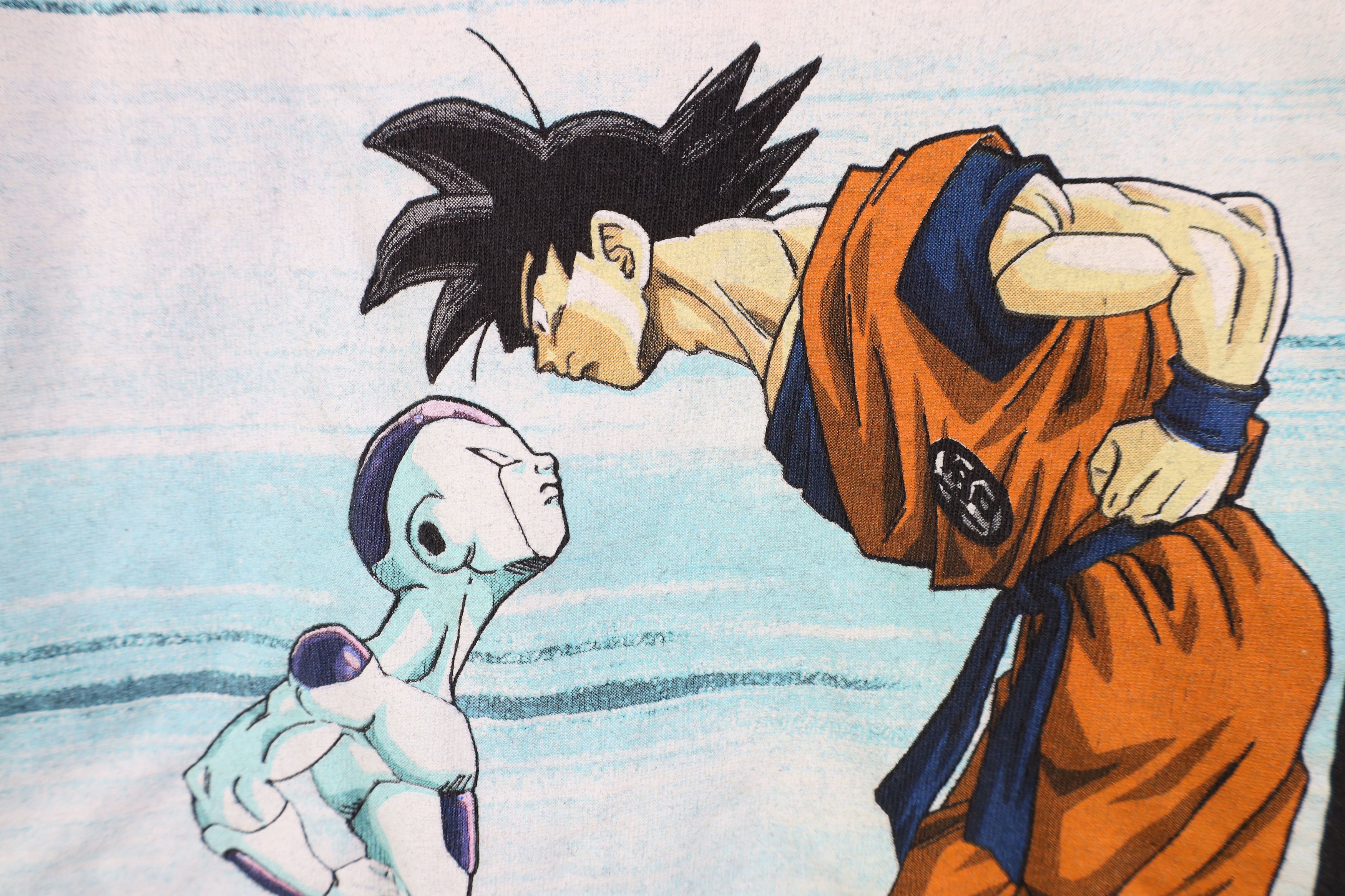 Vintage Vintage Y2K Japan Anime Dragon Ball Z Frieza Goku T-Shirt Size US L / EU 52-54 / 3 - 5 Thumbnail