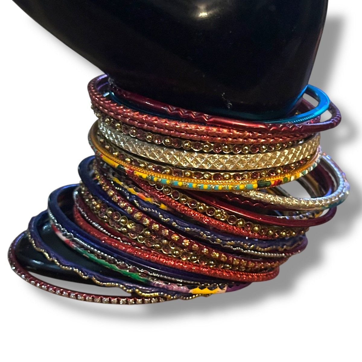 Other Assorted colorful bangle bracelets Size ONE SIZE - 2 Thumbnail