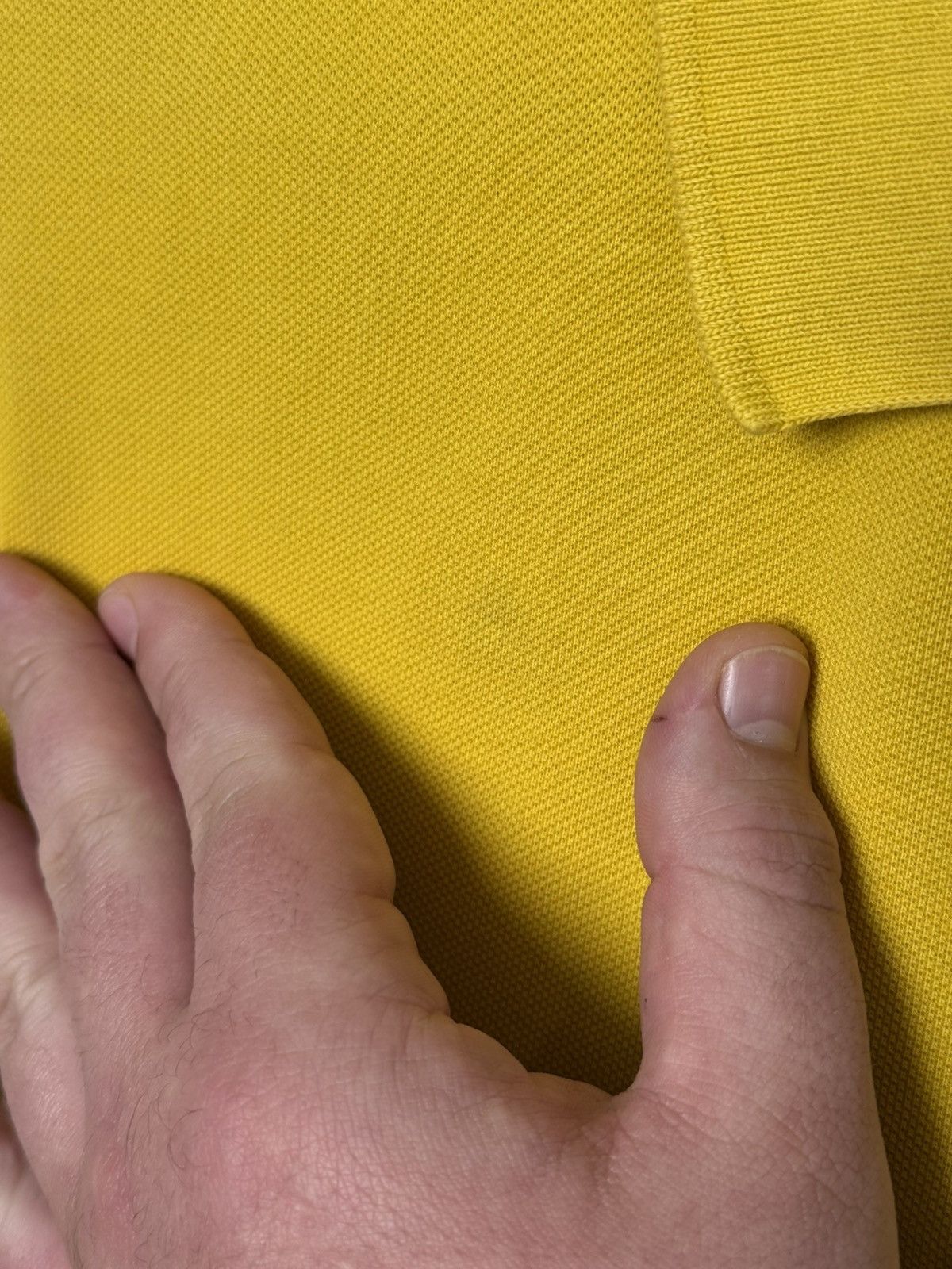 Stone Island Vintage Stone Island Patch Program Yellow Polo Shirt Size S Size US S / EU 44-46 / 1 - 7 Thumbnail