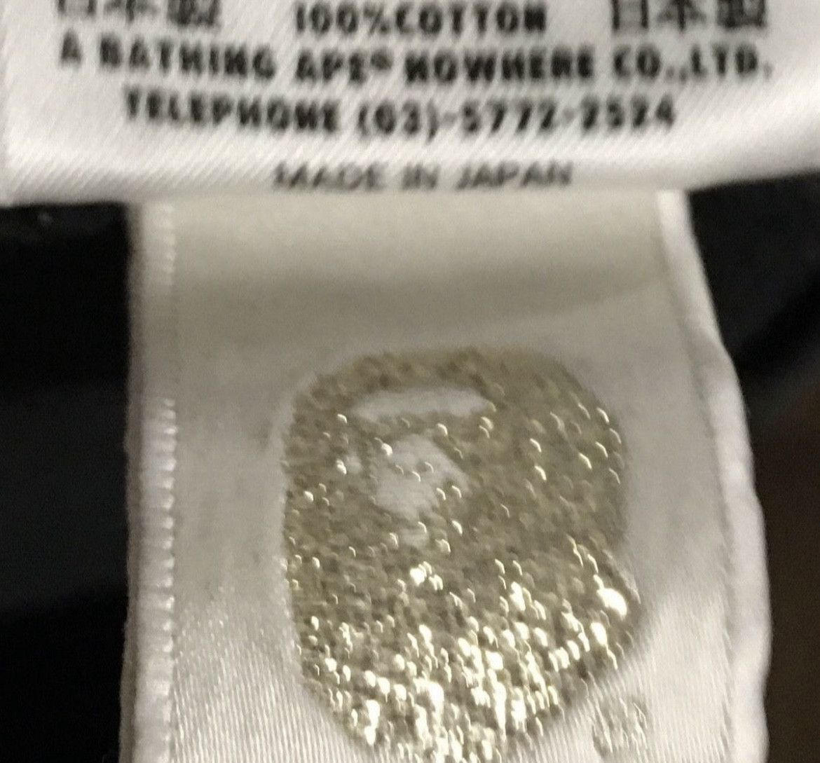 Bape Bape tee shirt Size US M / EU 48-50 / 2 - 5 Thumbnail