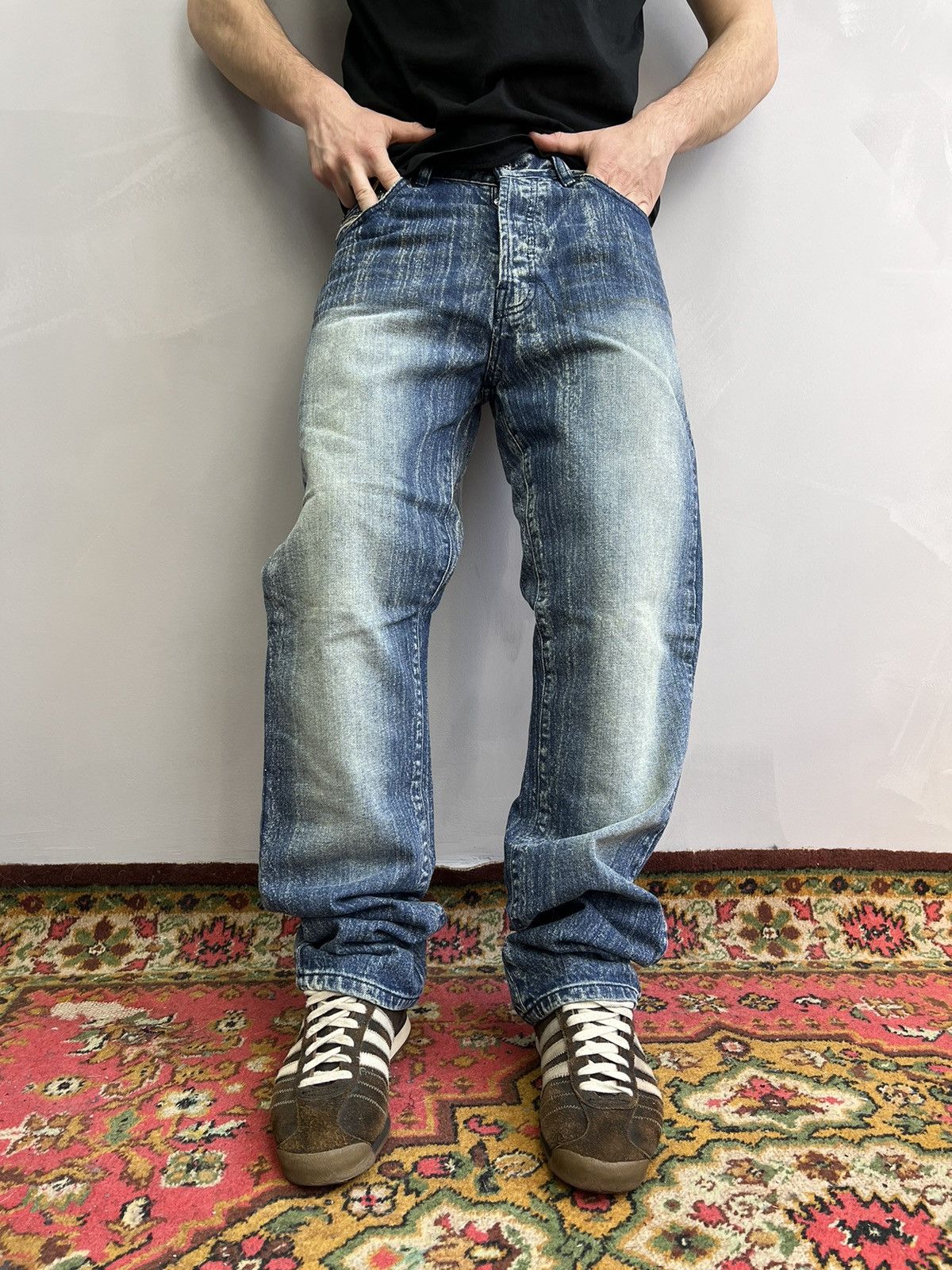 Diesel × If Six Was Nine × Undercover Diesel Rusty Distress Faded Clawmark Jeans Undercover Style Size US 32 / EU 48 - 5 Thumbnail