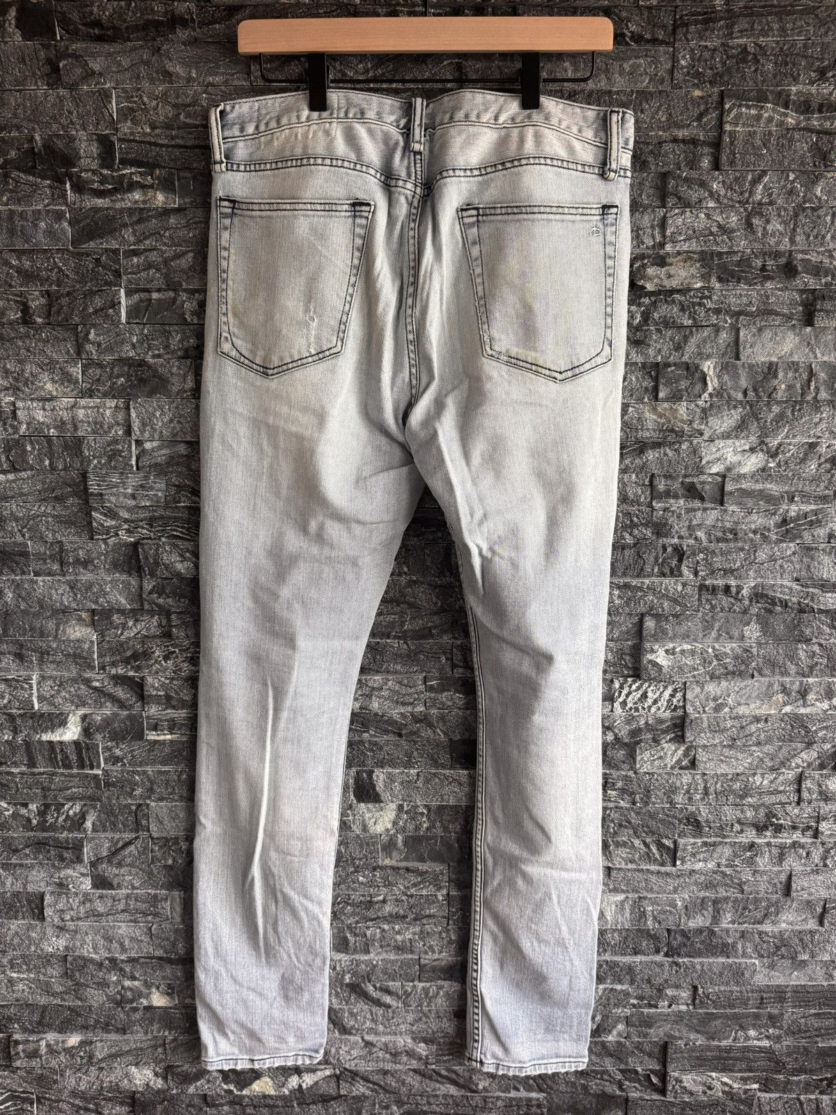 Rag & Bone Rag And Bone | Fit 1 Skinny Cotton Jeans 32x32 Size US 32 / EU 48 - 2 Thumbnail