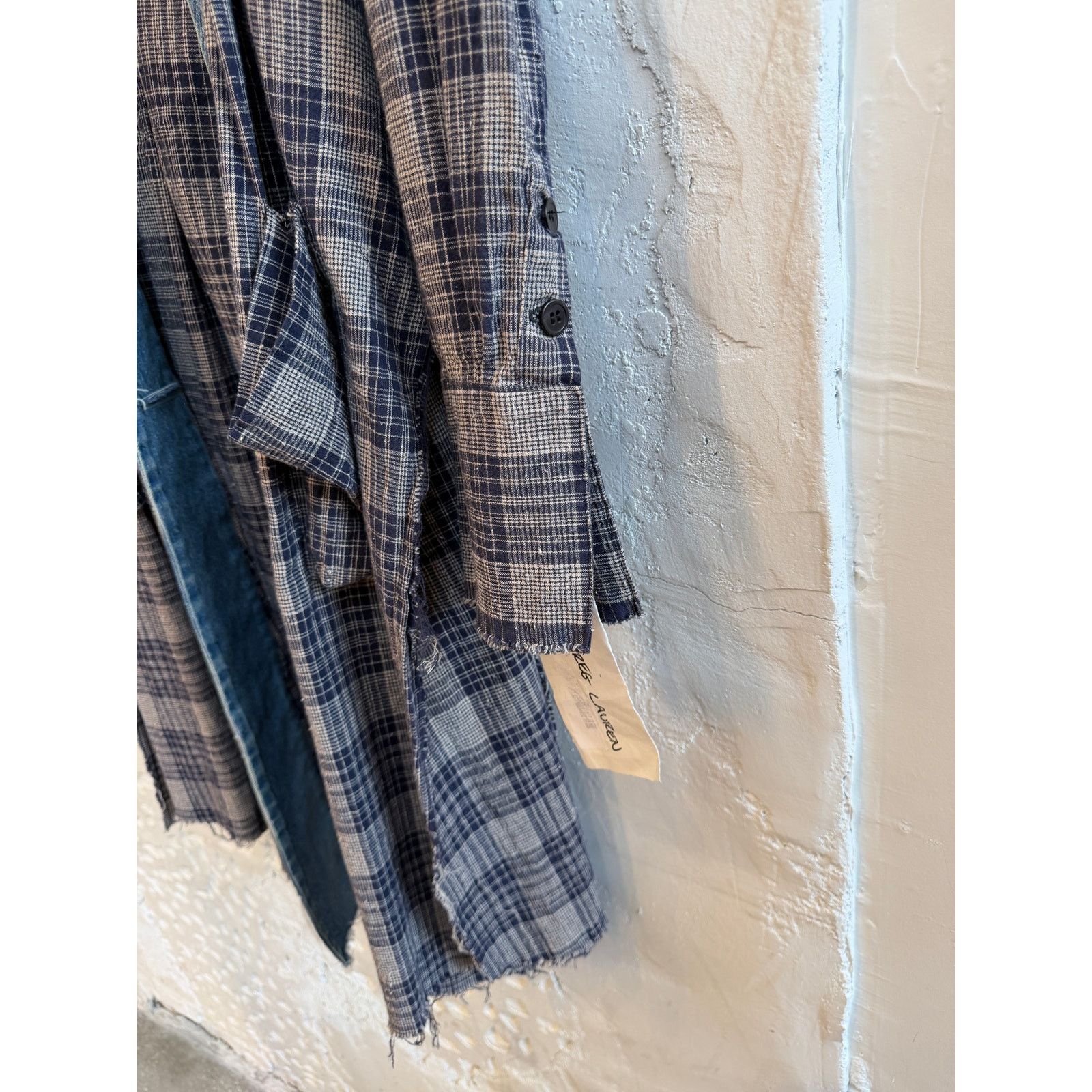 Greg Lauren Greg Lauren SAMPLE Plaid Long GL1 Kimono Size US XL / EU 56 / 4 - 2 Thumbnail