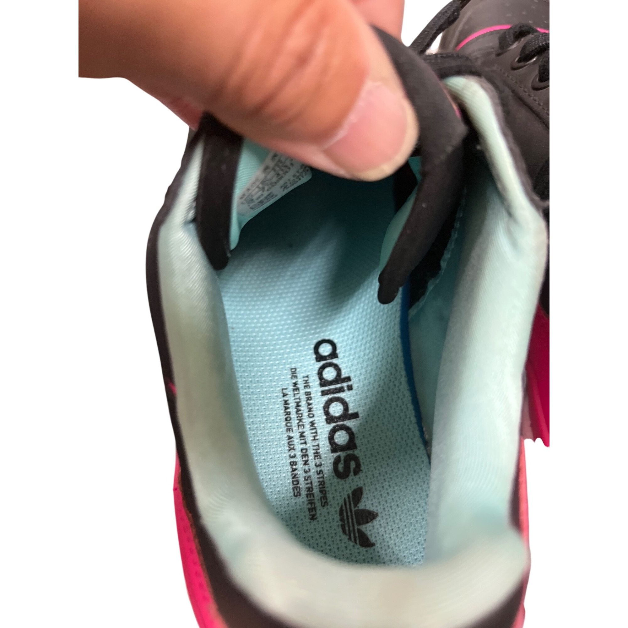 Adidas Adidas GY4667 wms Originals Forum bold shock pink black low Size US 9 / IT 39 - 8 Thumbnail