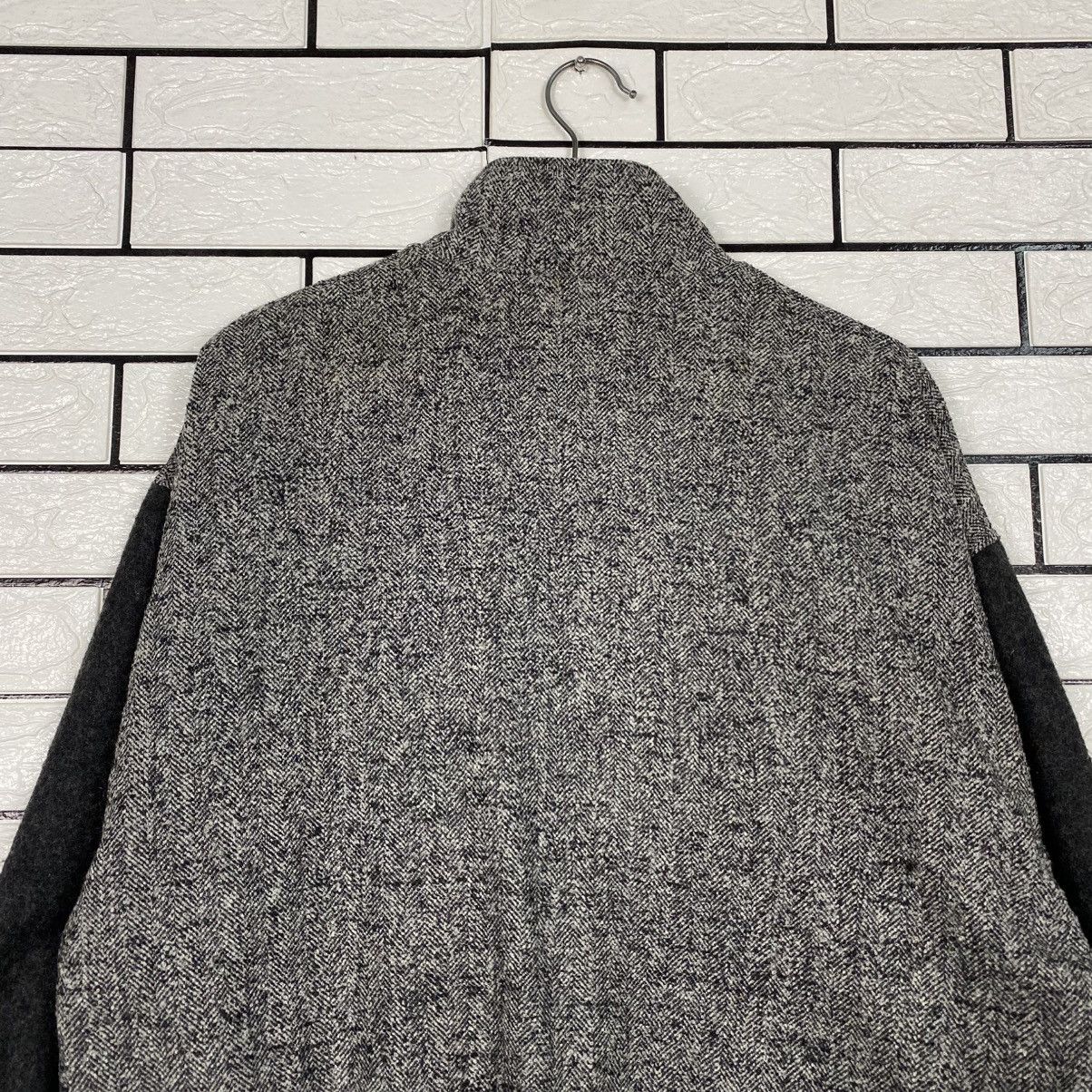 Issey Miyake 📌Vintage Wool Bomber Jacket Ginrei Rare Design Size US L / EU 52-54 / 3 - 10 Thumbnail