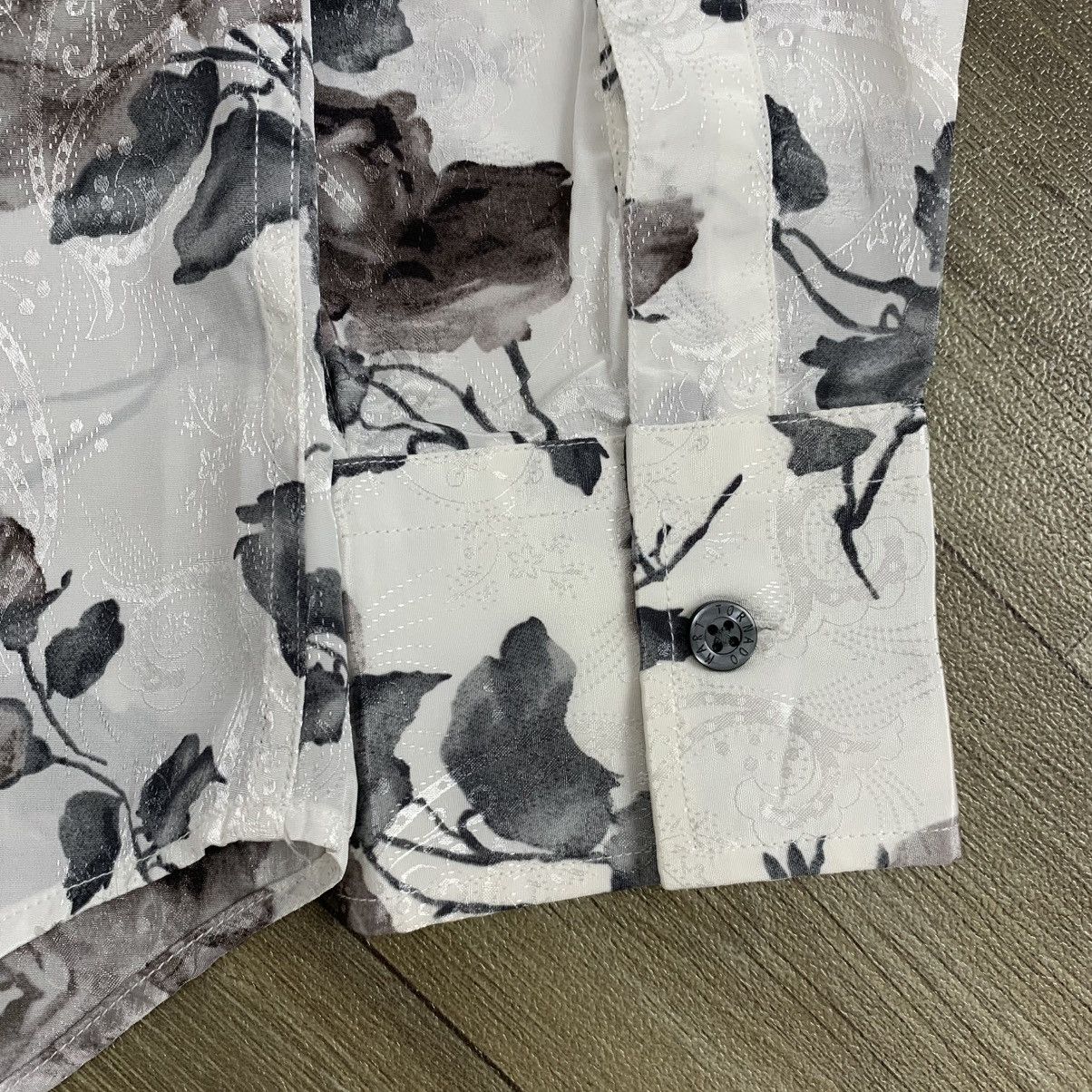 If Six Was Nine × Japanese Brand × Tornado Mart Tornado Mart Paisley Flower Shirt Size US L / EU 52-54 / 3 - 11 Thumbnail
