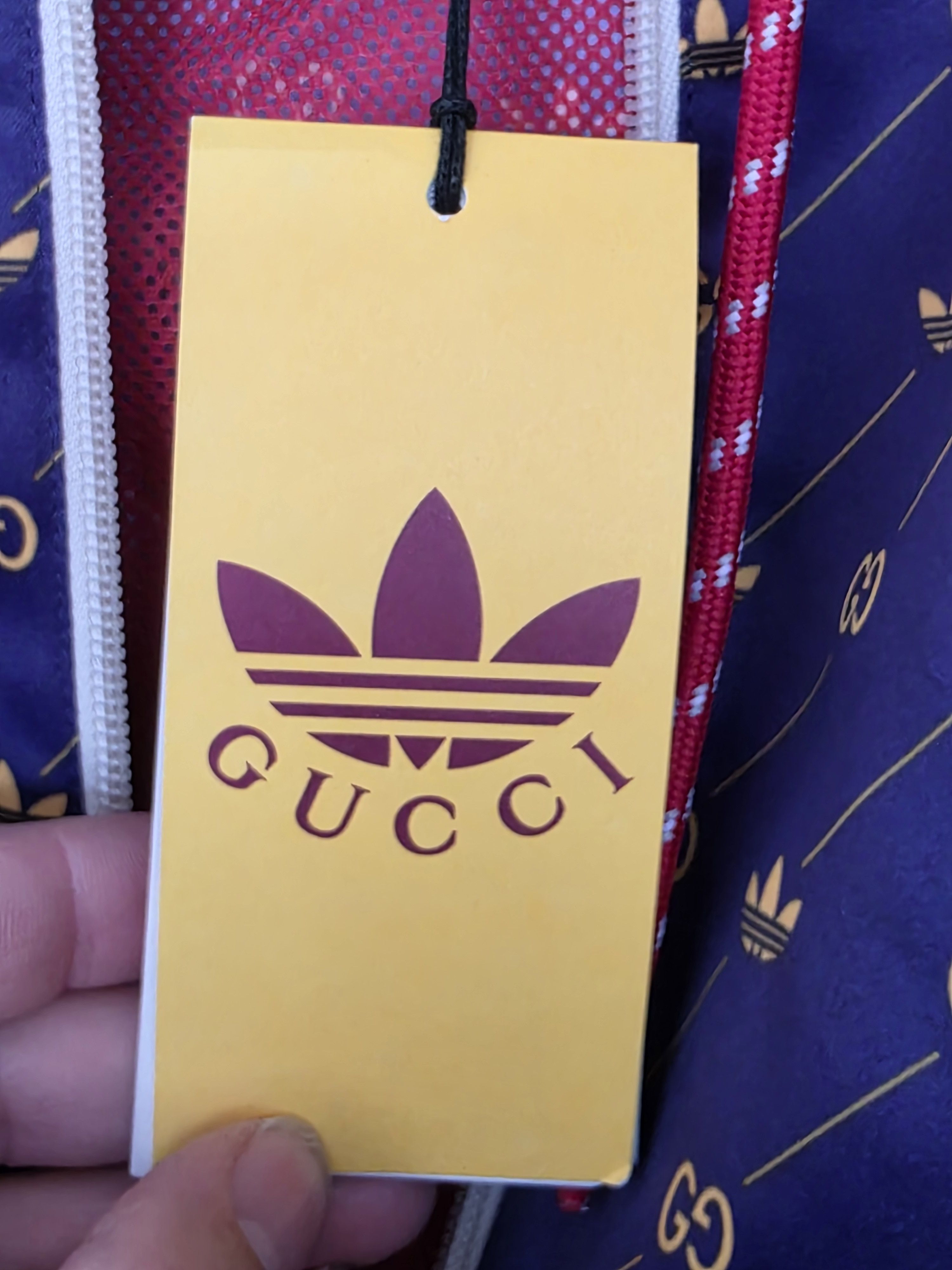 Adidas × Gucci Trefoil print jacket Size US M / EU 48-50 / 2 - 6 Thumbnail