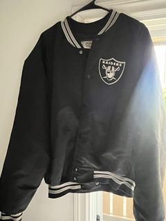 Oakland Raiders NIKE Hoodie Sweatshirt Vintage Distressed Custom Patches