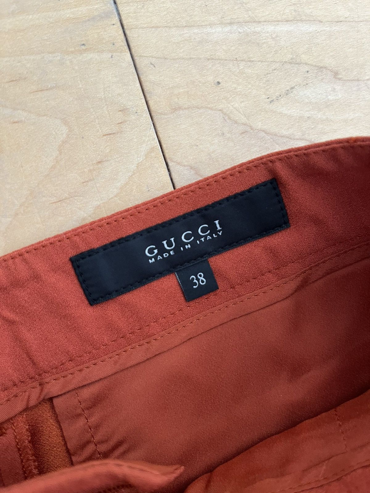 Gucci NWT - Gucci Cady Flared Low Rise Trouser Size 26" / US 2 / IT 38 - 5 Thumbnail