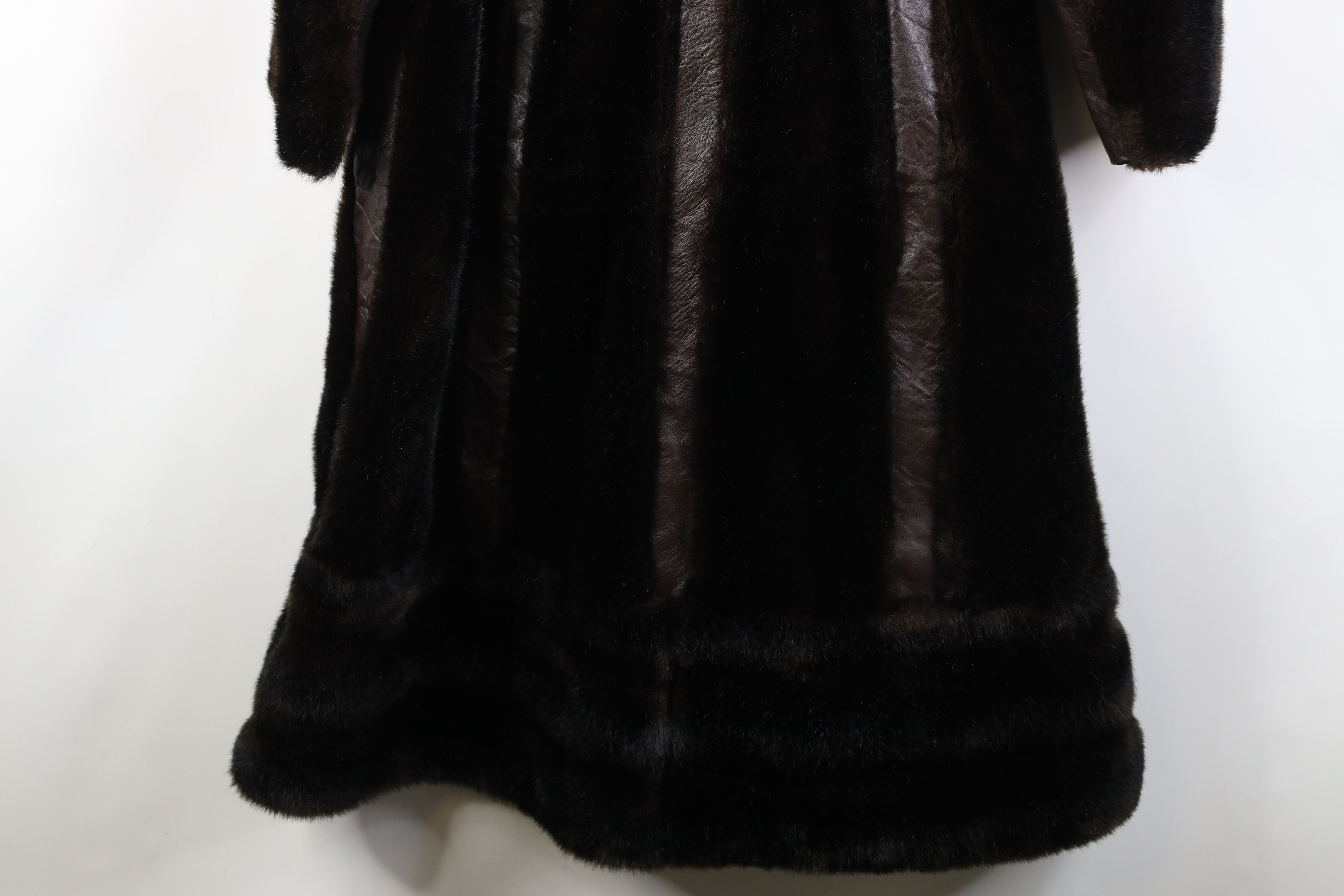 Vintage Vintage 70s Streetwear Babydoll Leather Trim Belted Jacket Size L / US 10 / IT 46 - 15 Thumbnail