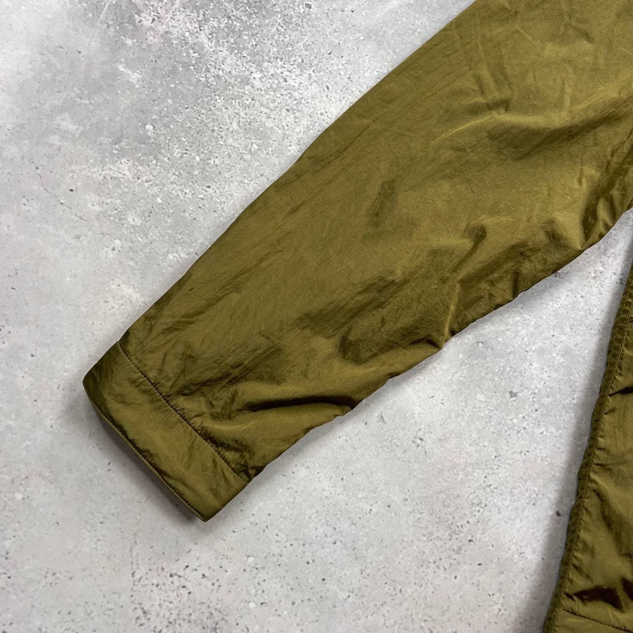 Pretty Green Pretty Green Crinkle Nylon Light Jacket Green Size L Size US L / EU 52-54 / 3 - 15 Thumbnail