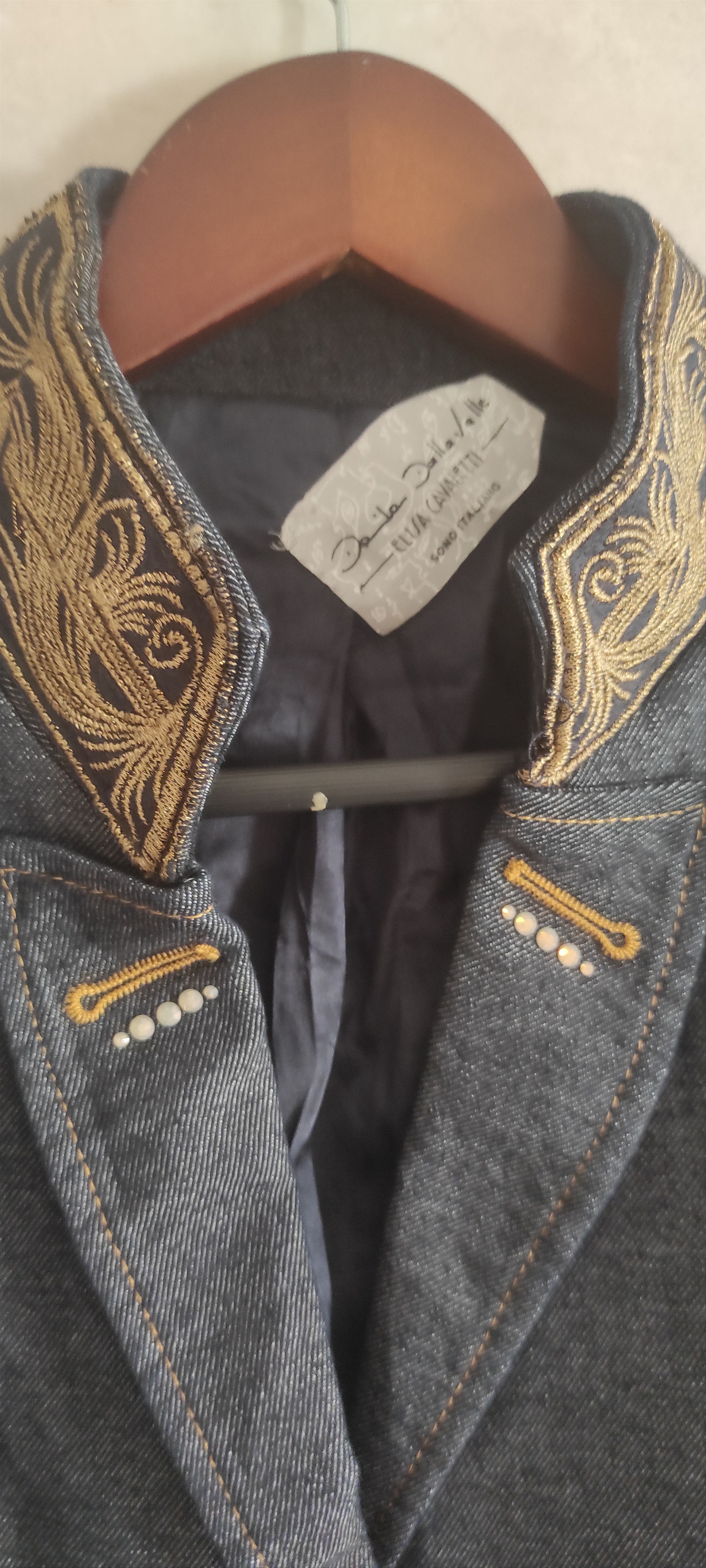 Elisa Cavaletti Elisa Cavaletti Daniela Dalla Valle Denim Jacket Size M / US 6-8 / IT 42-44 - 23 Thumbnail