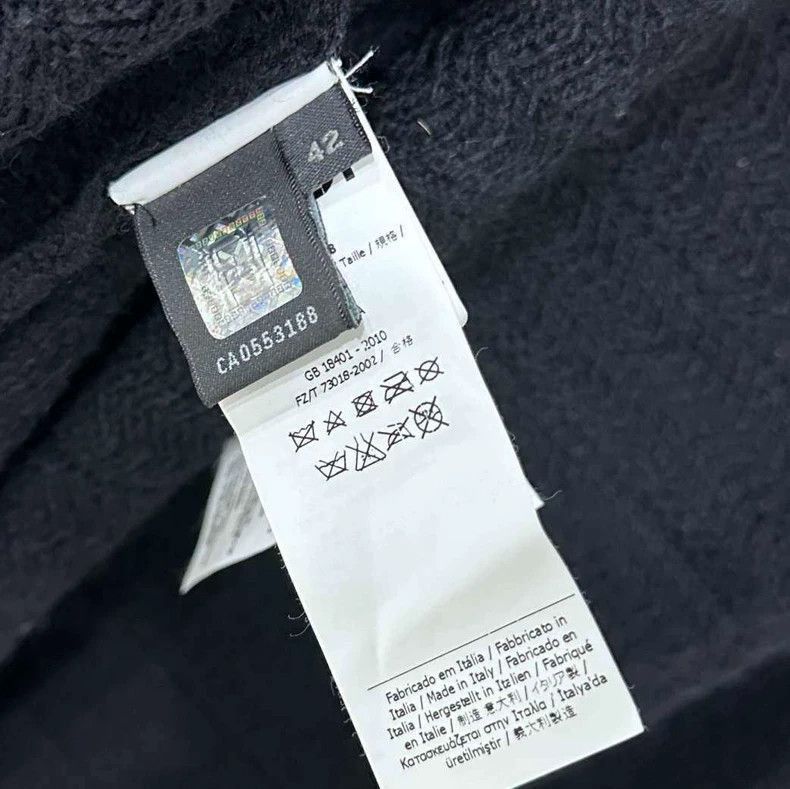 Fendi Black Wool Knit Cardigan by Fendi Size L / US 10 / IT 46 - 5 Thumbnail