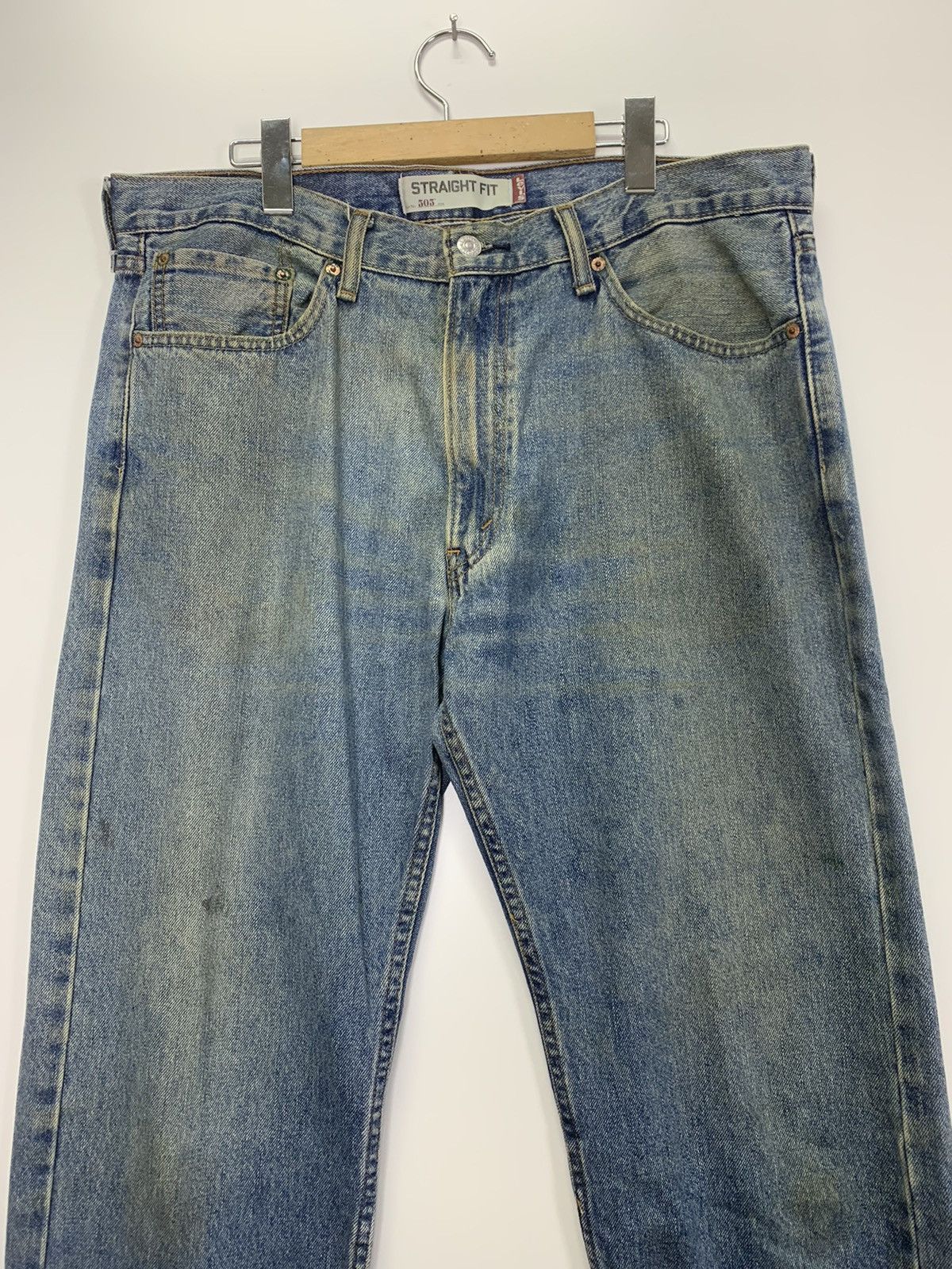 Levi's Vintage Clothing × Vintage Vintage 505 Levis Denim Size US 36 / EU 52 - 2 Thumbnail