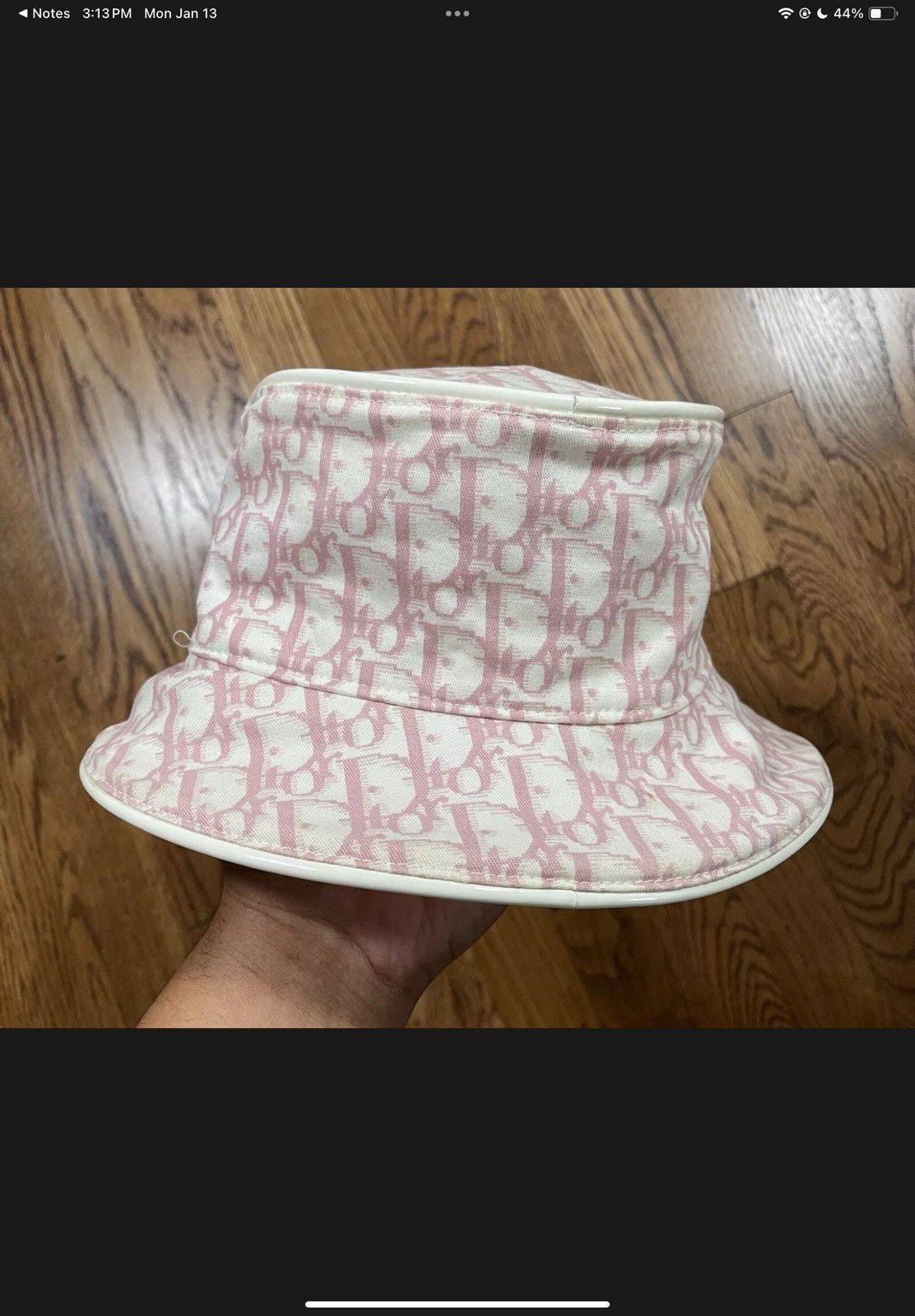 Dior Women’s Christian Dior Oblique Trotter Monogram Bucket Hat Size ONE SIZE - 4 Thumbnail