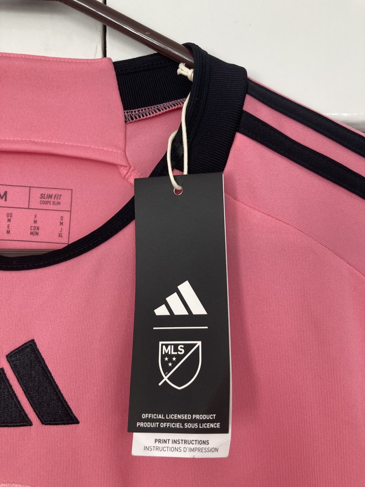 Adidas ADIDAS INTER MIAMI CF LIONEL MESSI PINK JERSEY SOCCER 2025 Size US M / EU 48-50 / 2 - 5 Thumbnail