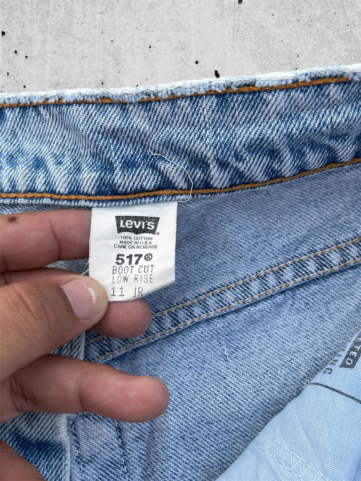 Jean × Levi's 🔥 Levi's 517 Boot Cut Distressed Denim W29🔥 Size US 29 - 6 Thumbnail