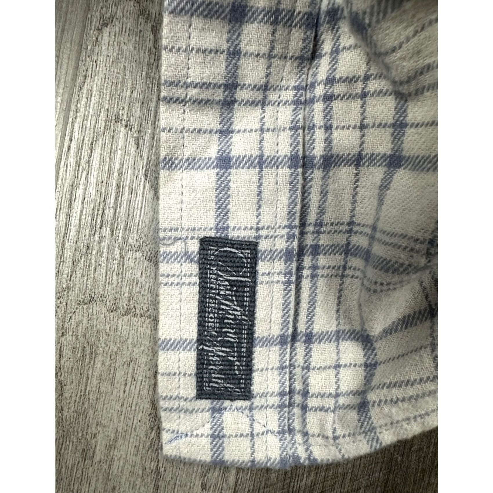 Vintage Southern Marsh Flannel Plaid Long Sleeve Shirt - M Mens Gray Size US M / EU 48-50 / 2 - 8 Thumbnail