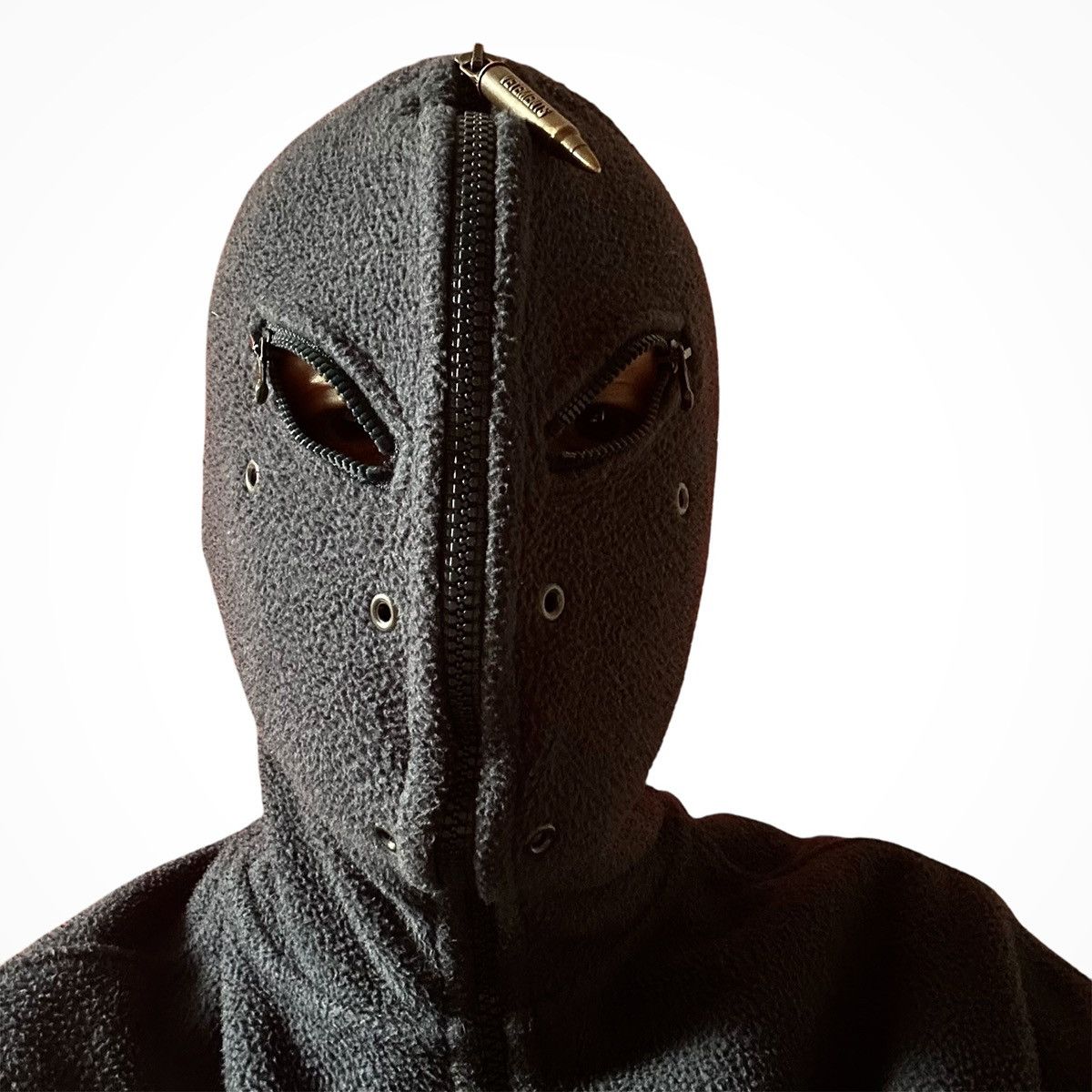 Vetements Vetements RUNWAY Gimp Bullet Fleece Zip Up hoodie SS18 Size US S / EU 44-46 / 1 - 2 Thumbnail