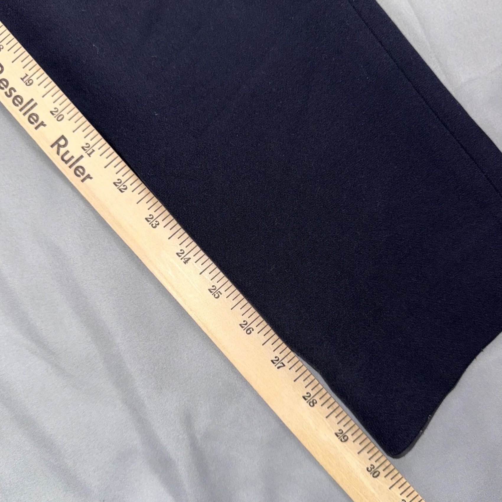 Sandro Sandro Pants Mens 38x29 Navy Blue Elastic Waist Chino Casual Straight Pockets Size US 38 / EU 54 - 8 Thumbnail