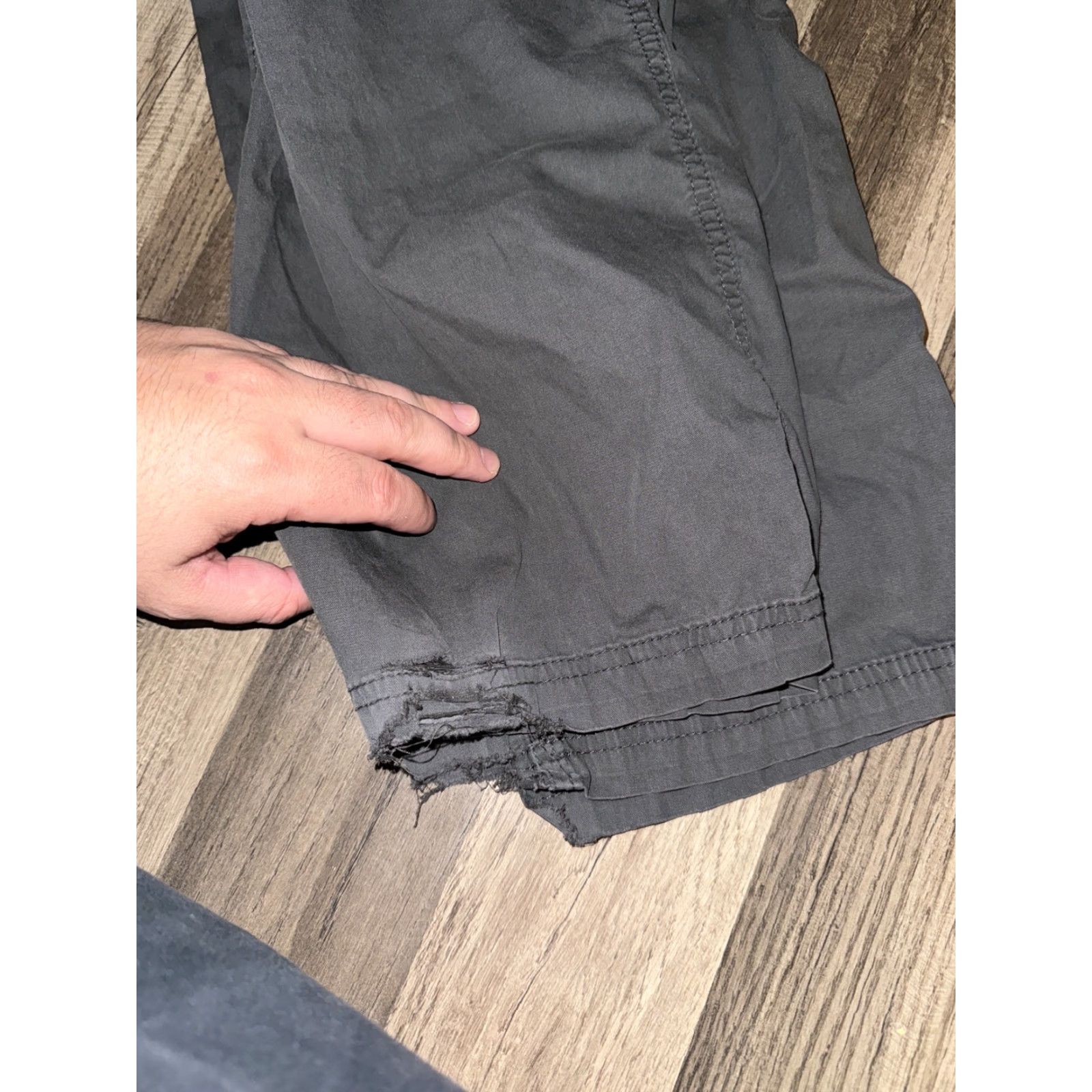 Vintage BC Clothing Co Convertible Pants Cargos Grey XL 38x30 Size US 36 / EU 52 - 3 Thumbnail